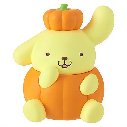 Pompompurin My Color Figure เป็นโมเดลแบบตัวใหญ่ ตั้งได้ น่ารักมาก ขนาดสูง 5 ซม. มี 5 แบบให้เลือก
