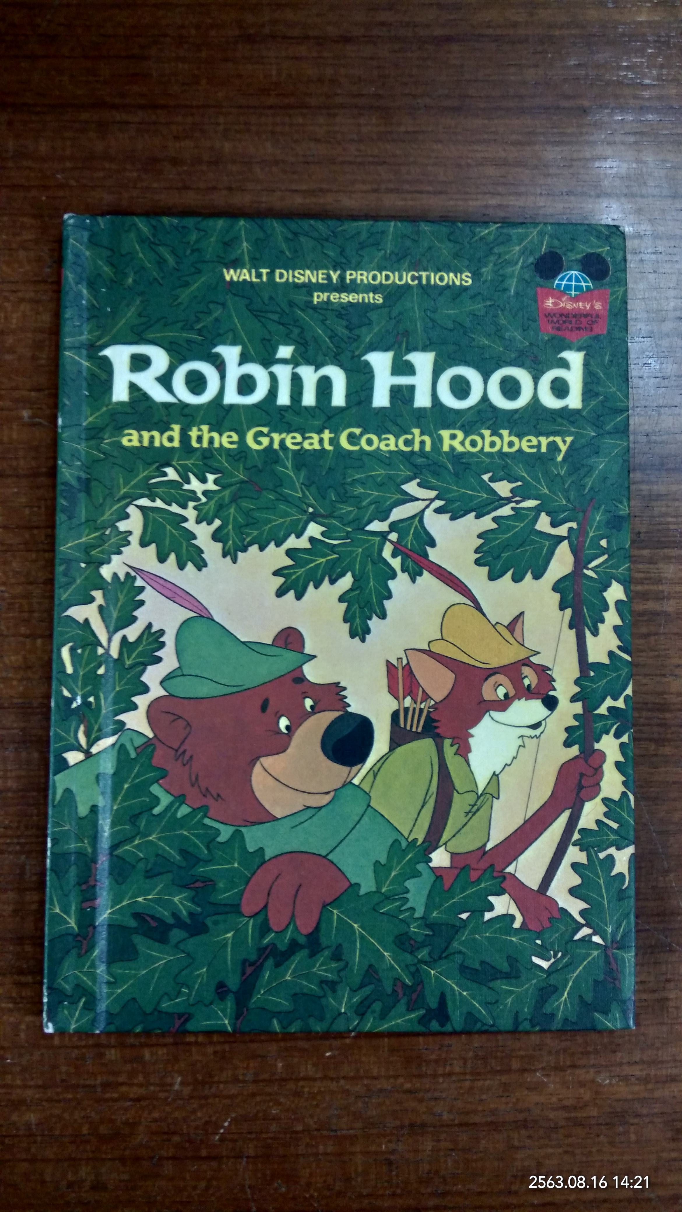 WALT DISNEY PRODUCTIONS : ROBIN HOOD and the Great Coach Robbery