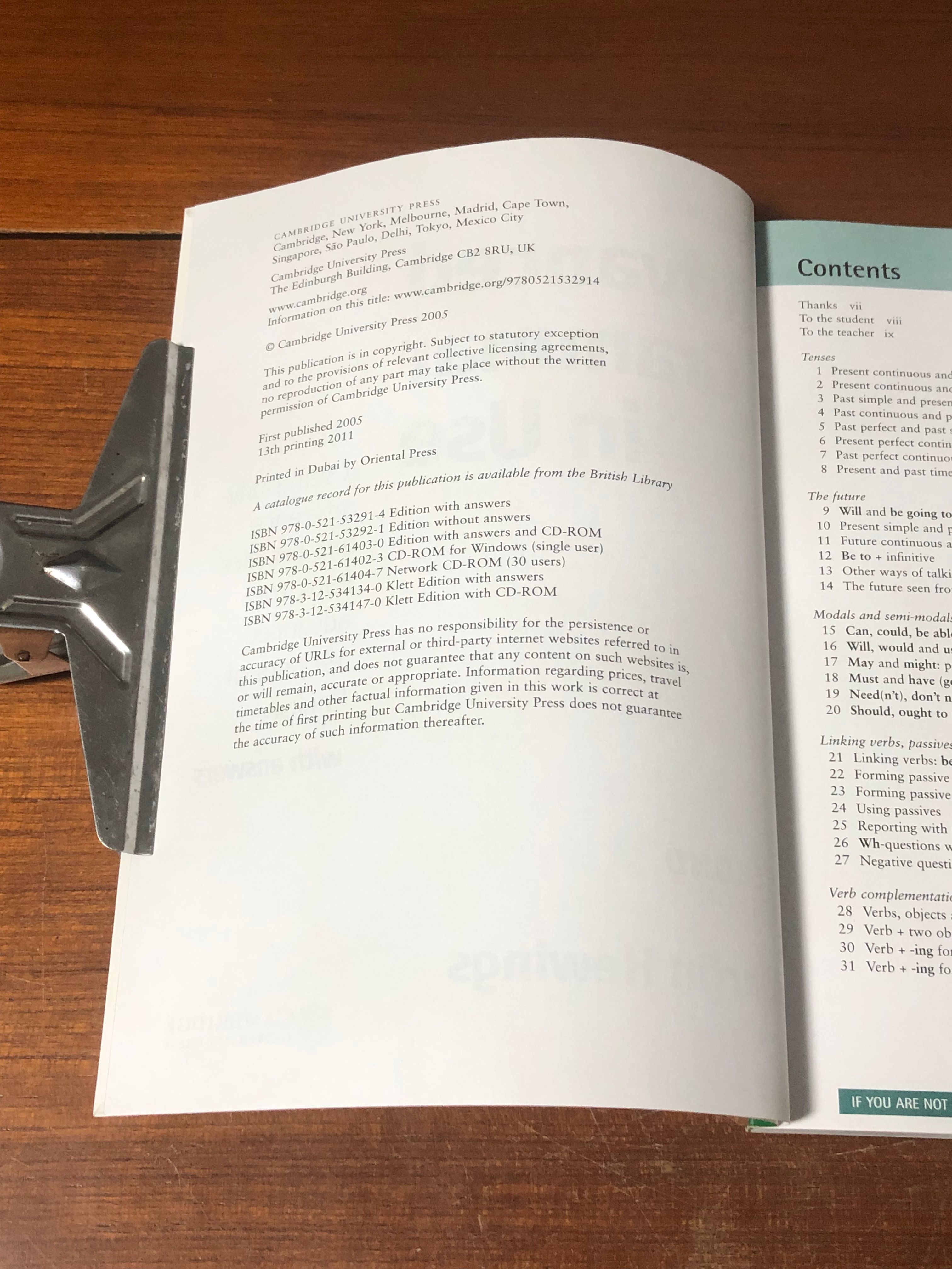 Advanced Grammar in Use with answerss and CD-ROM