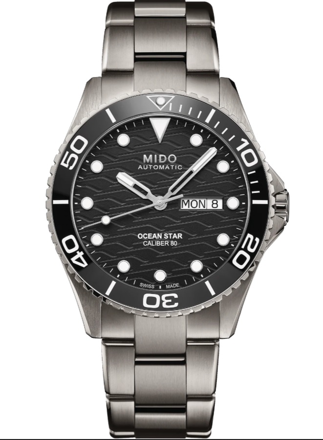 (ประกันศูนย์ไทย 2 ปี) MIDO AUTOMATIC OCEAN STAR 200C รุ่น M042.430.44.051.00 (TITANIUM)