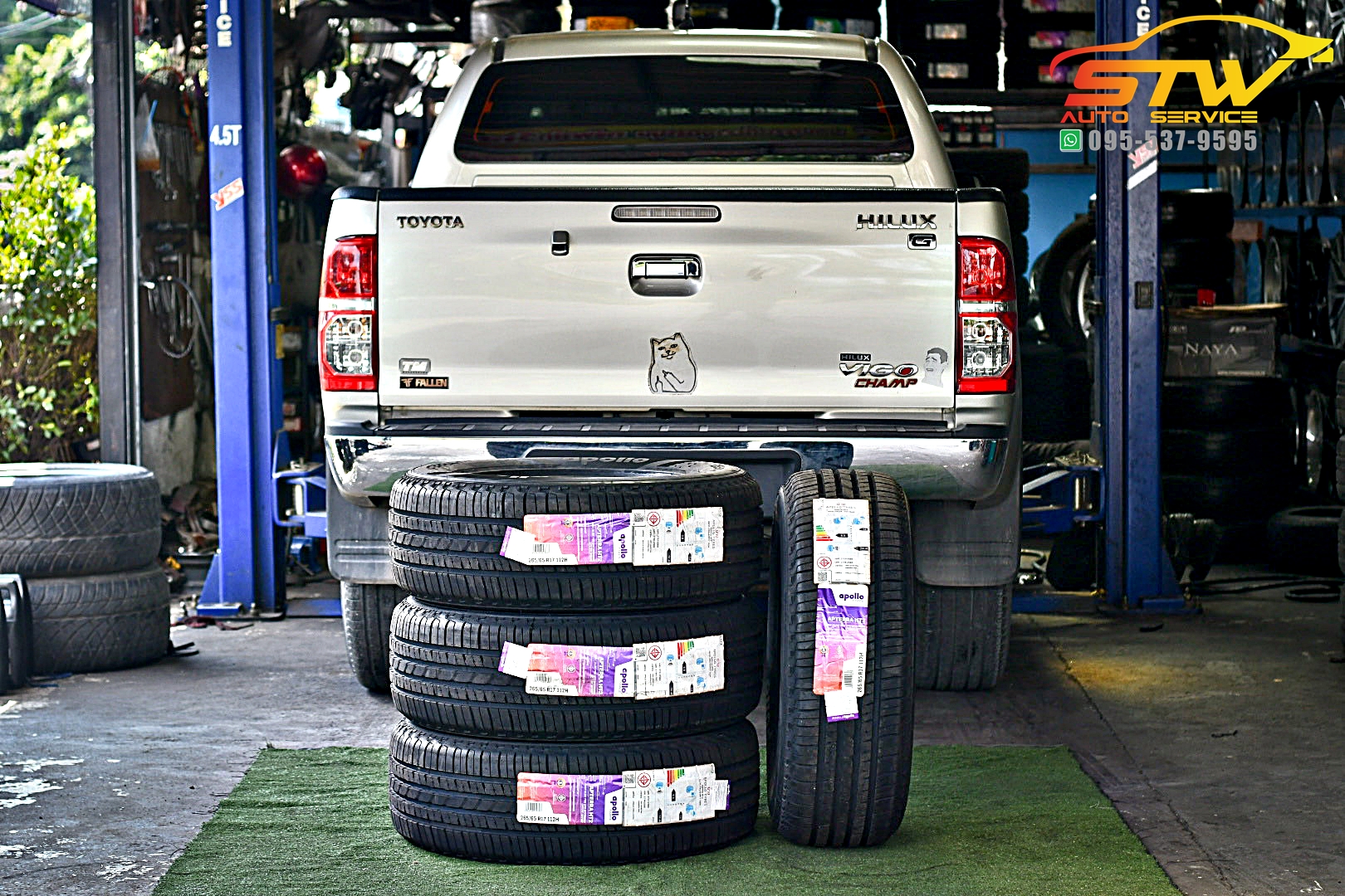 ยางใหม่ APOLLO Apterra HT2 265/65R17 112H
