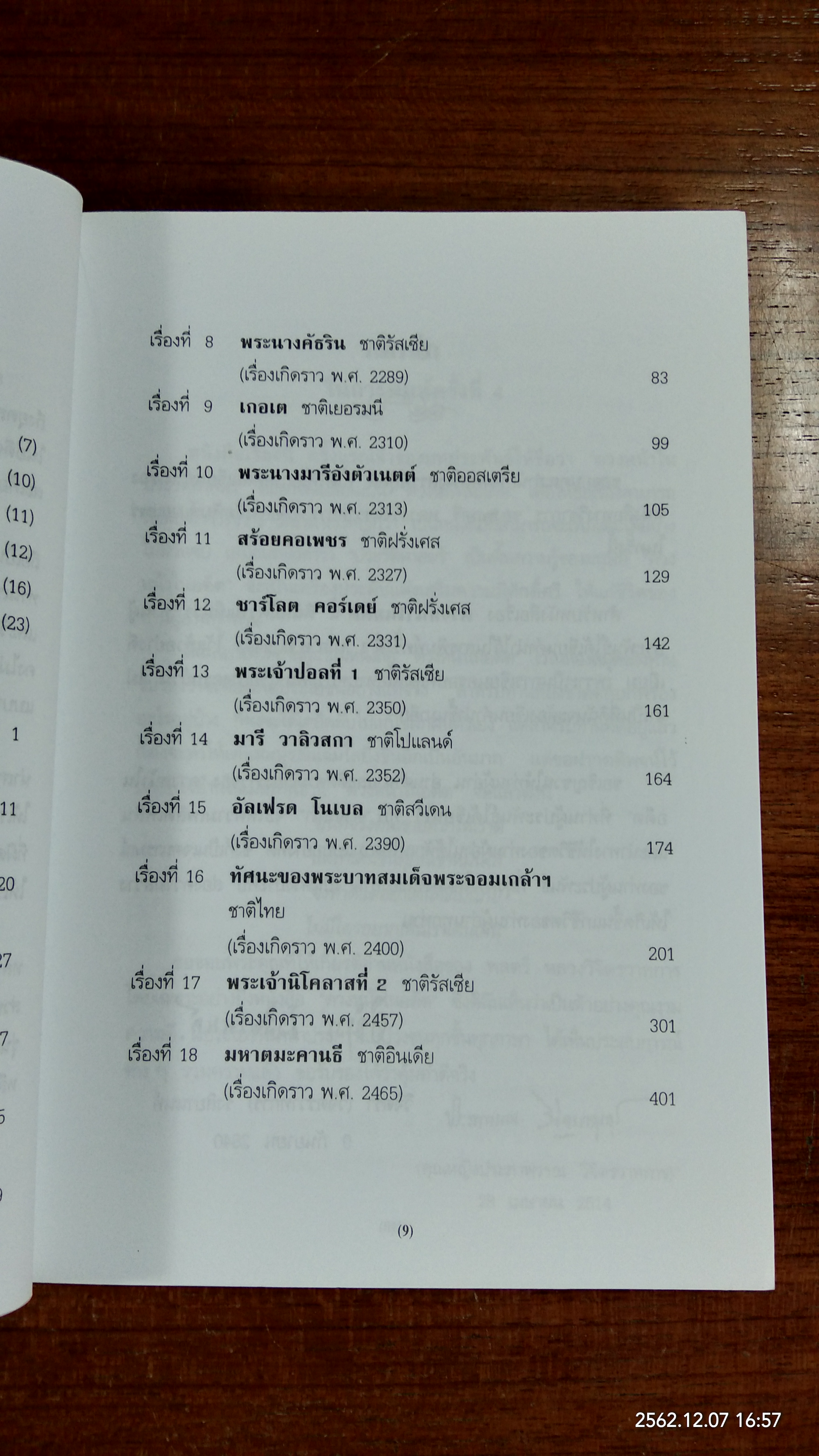 ดวงหน้าในอดีต / พลตรี หลวงวิจิตรวาทการ