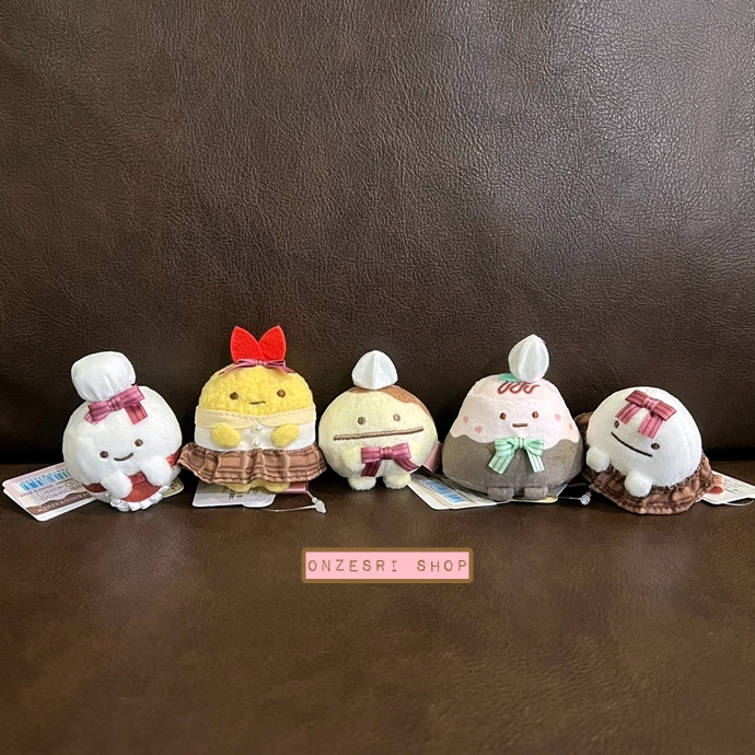 ตุ๊กตาตัวเล็ก Sumikko Gurashi - Chocolate Fair at Sumikko Cafe ไซส์ SS มี 4 แบบให้เลือก