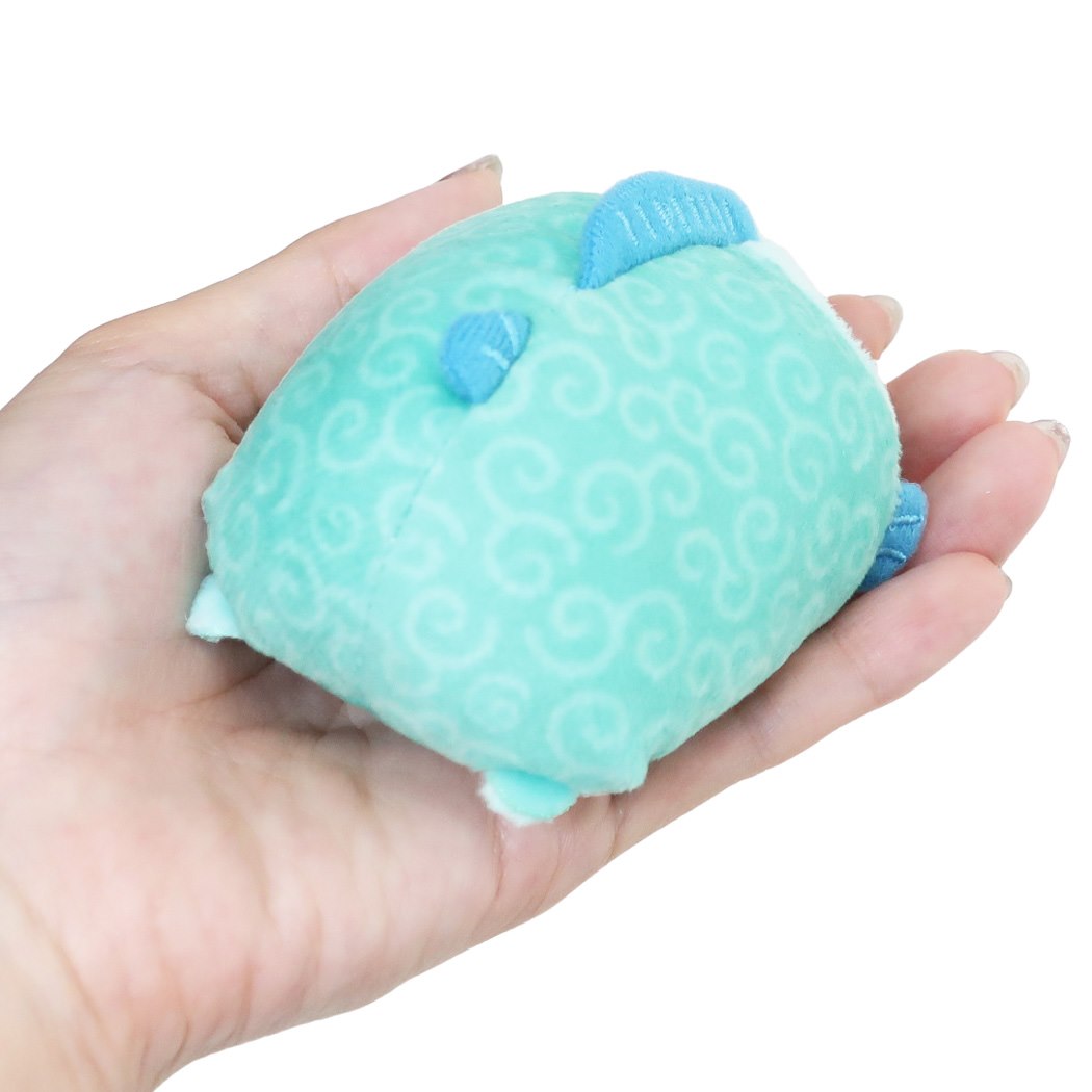 ตุ๊กตา Sanrio Characters Japanese Pattern แบบ Hangyodon ตรงตัวทำเป็นลายแบบญี่ปุ่น น่ารักมาก ขนาด 6 x 5.5 x 8 ซม.