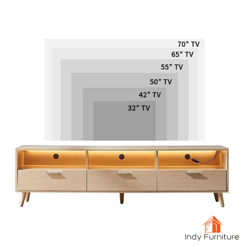 ตู้อเนกประสงค์ ไม้ยางพารา รุ่น Naja-B160 สีธรรมชาติ