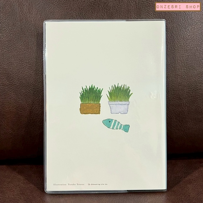 สมุด 2026 Schedule Book เล่มหนา B6 ลาย Yusuke Yonezu - Cat ขนาด 13.5 x 18.8 x 1.3 ซม. (144 หน้า) มีให้จดตั้งแต่เดือน 12/2025 - 12/2026 เป็นปฎิทินแบบ monthly & weekly