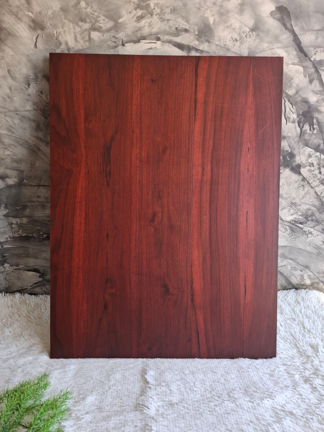 ป้ายไม้สักจริง