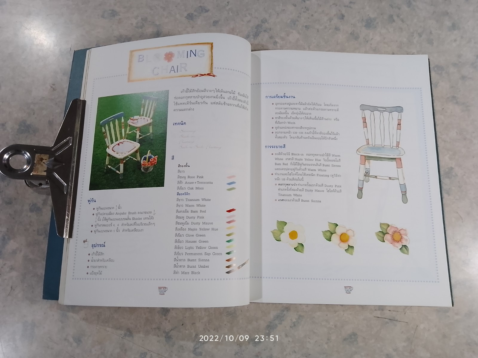 COUNTRY CRAFT PAINTING "วาดสีเล่นลายสไตล์คันทรี่" / กิติยา เสริมศักดิ์สกุล