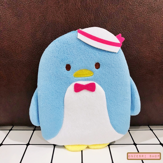 กระเป๋า Tuxedo Sam Coin Case (Limited) ขนาด 10.7 x 13 ซม. ใส่เหรียญ ใส่ของเล็กน้อยได้ ไม่มีวางขายทั่วไป เป็นแบบต้องลุ้นกับทางหน้าร้าน Sanrio ที่ญี่ปุ่นเท่านั้น