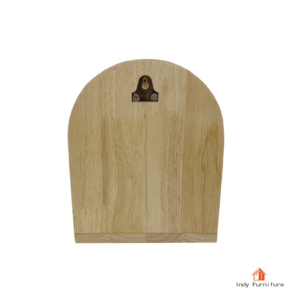 ชั้นแขวนอเนกประสงค์ ไม้ยางพารา รุ่น Shelf-01 สีธรรมชาติ