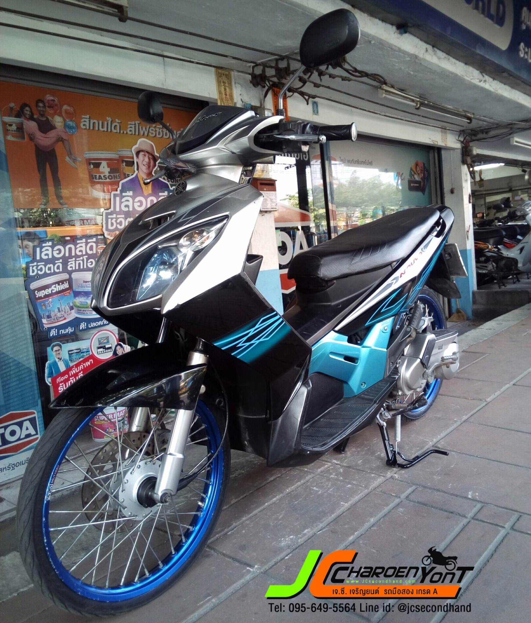มากี่คันๆก็ขายหมดจริงๆ!!สำหรับรุ่นนี้ ณ เวลานี้ YAMAHA NOUVO MX ตัวสุดท้าย รถจดทะเบียนกลาง ปี52