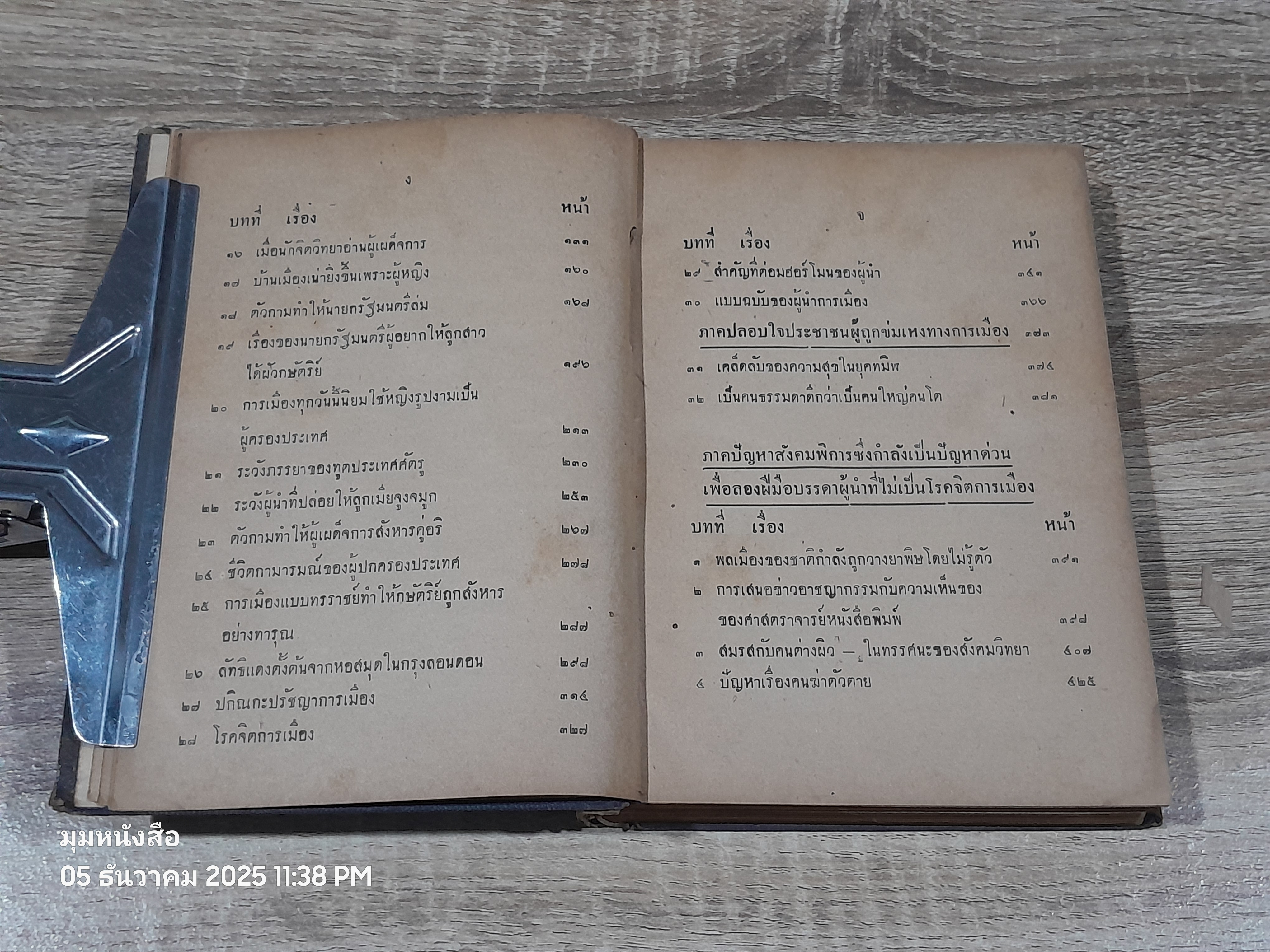 โรคจิตการเมือง / พระประมณฑ์ปัญญา (ชำรุดมีซ่อมแซม)