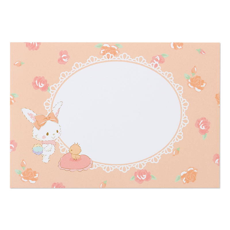 การ์ดเปล่า Sanrio & Seal Card แบบ Wish Me Mell สามารถเขียนด้านในได้ มีสติกเกอร์น่ารักให้แปะได้ 1 แผ่น มาพร้อมซองลายน่ารักเข้ากัน ขนาดประมาณ 12 x 16 ซม.