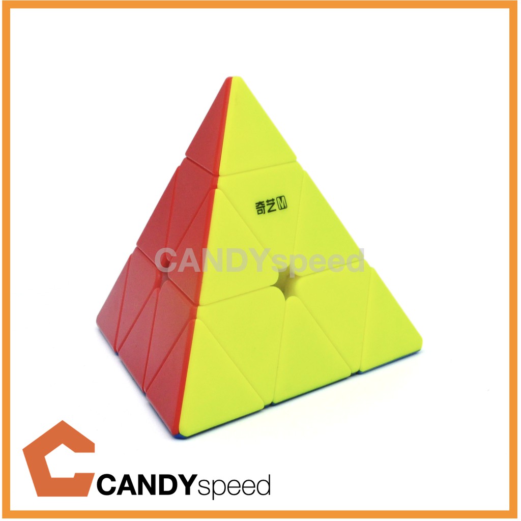 รูบิคมีแม่เหล็ก QiYi MS Pyraminx (QiYi Magnetic Series) | By CANDYspeed