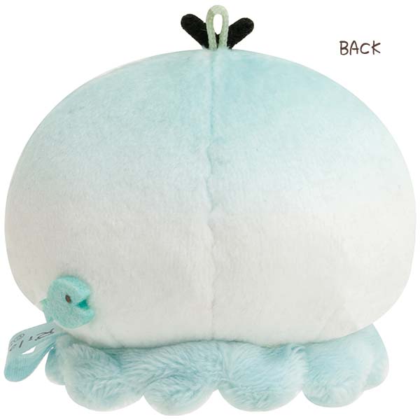 พวงกุญแจตุ๊กตา Rilakkuma Under the Sea แบบ Kiiroitori แมงกะพรุน ขนาด 7 x 8 x 6 ซม.