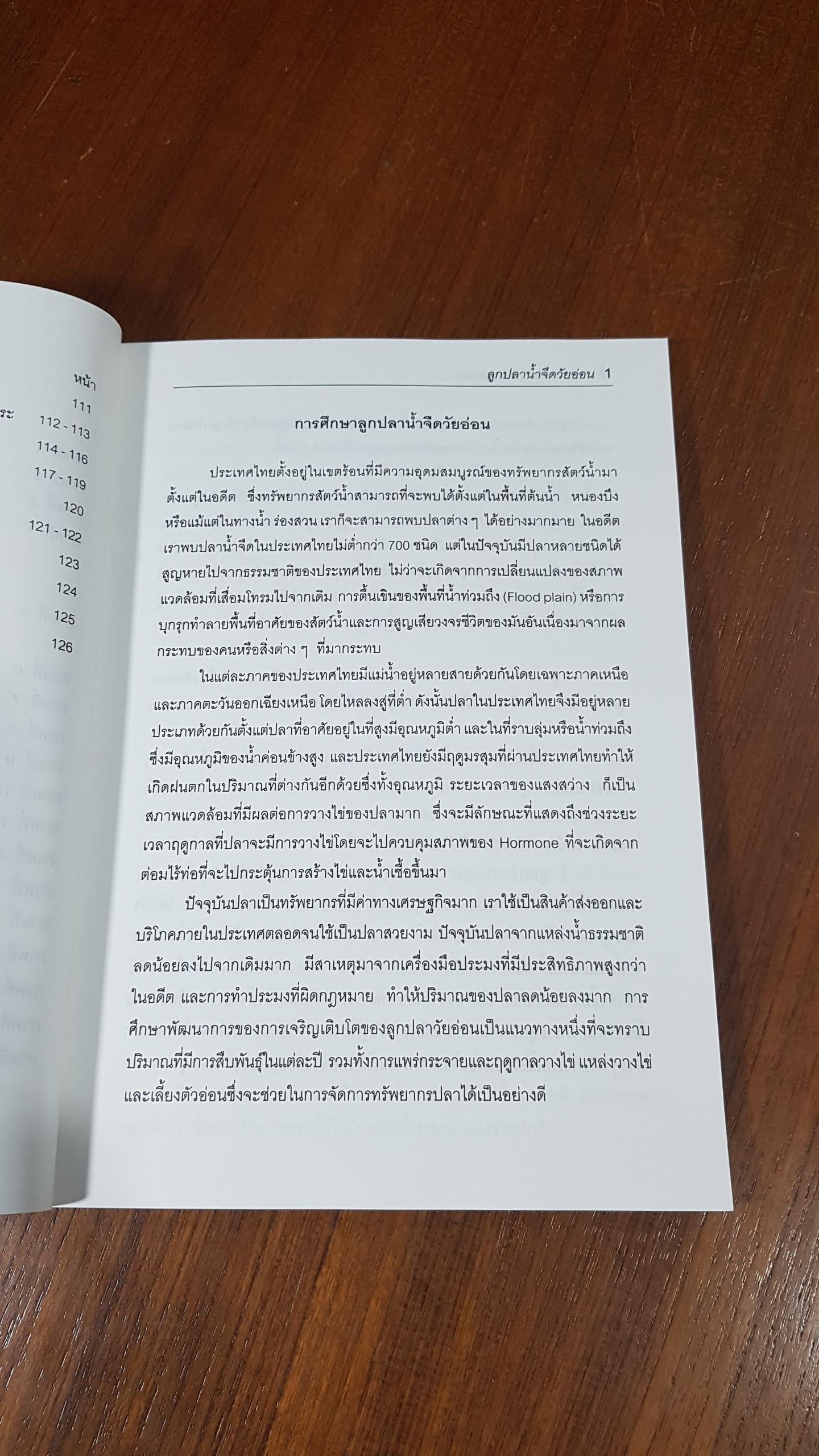 ลูกปลาน้ำจืดวัยอ่อน / อภิชาติ เติมวิชชากร