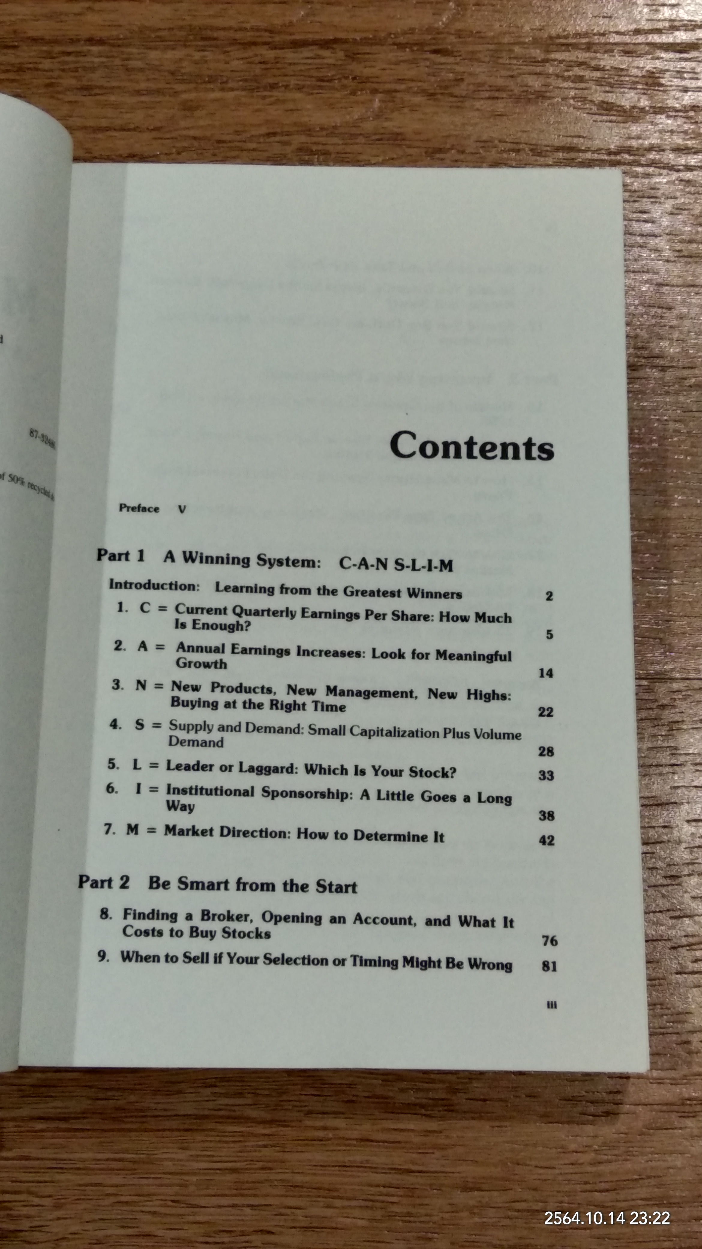 HOW TO MAKE MONEY IN STOCKS / William J. o'Neil