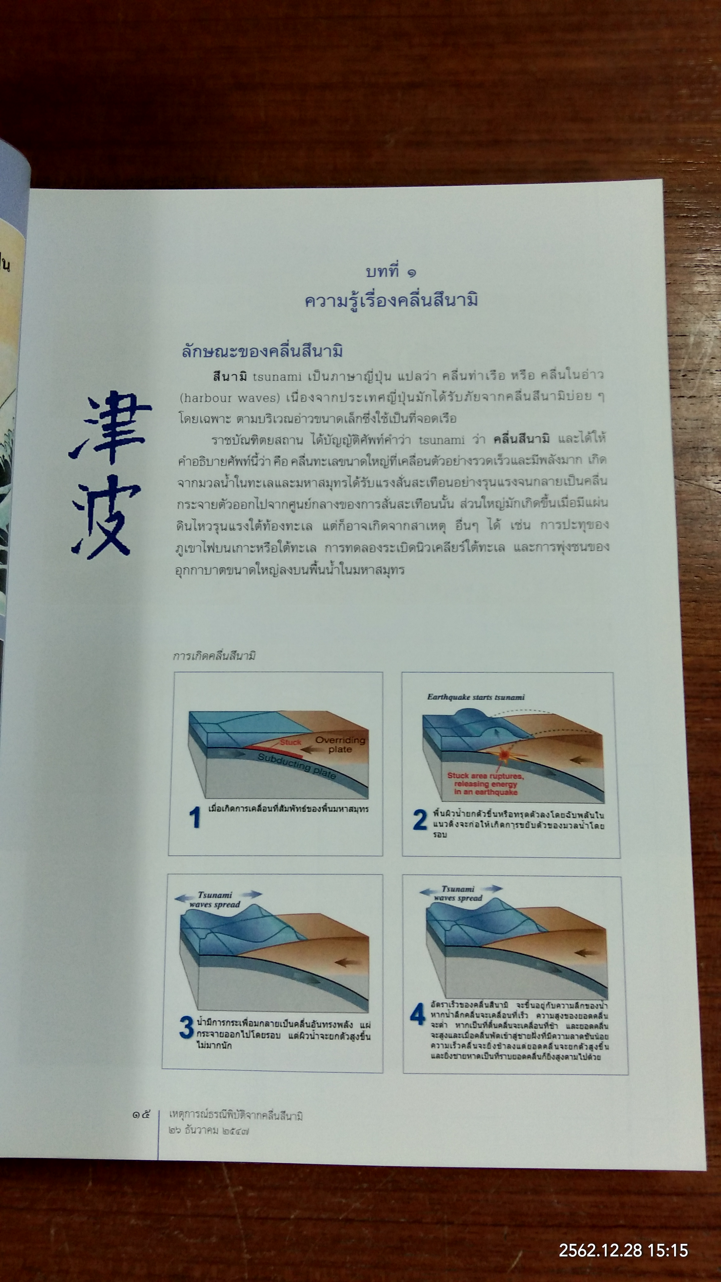 เหตุการณ์ธรณีพิบัติจากคลื่นสึนามิ ๒๖ ธันวาคม ๒๕๔๗ (มีรอยโดนน้ำหน้าหลังๆ)