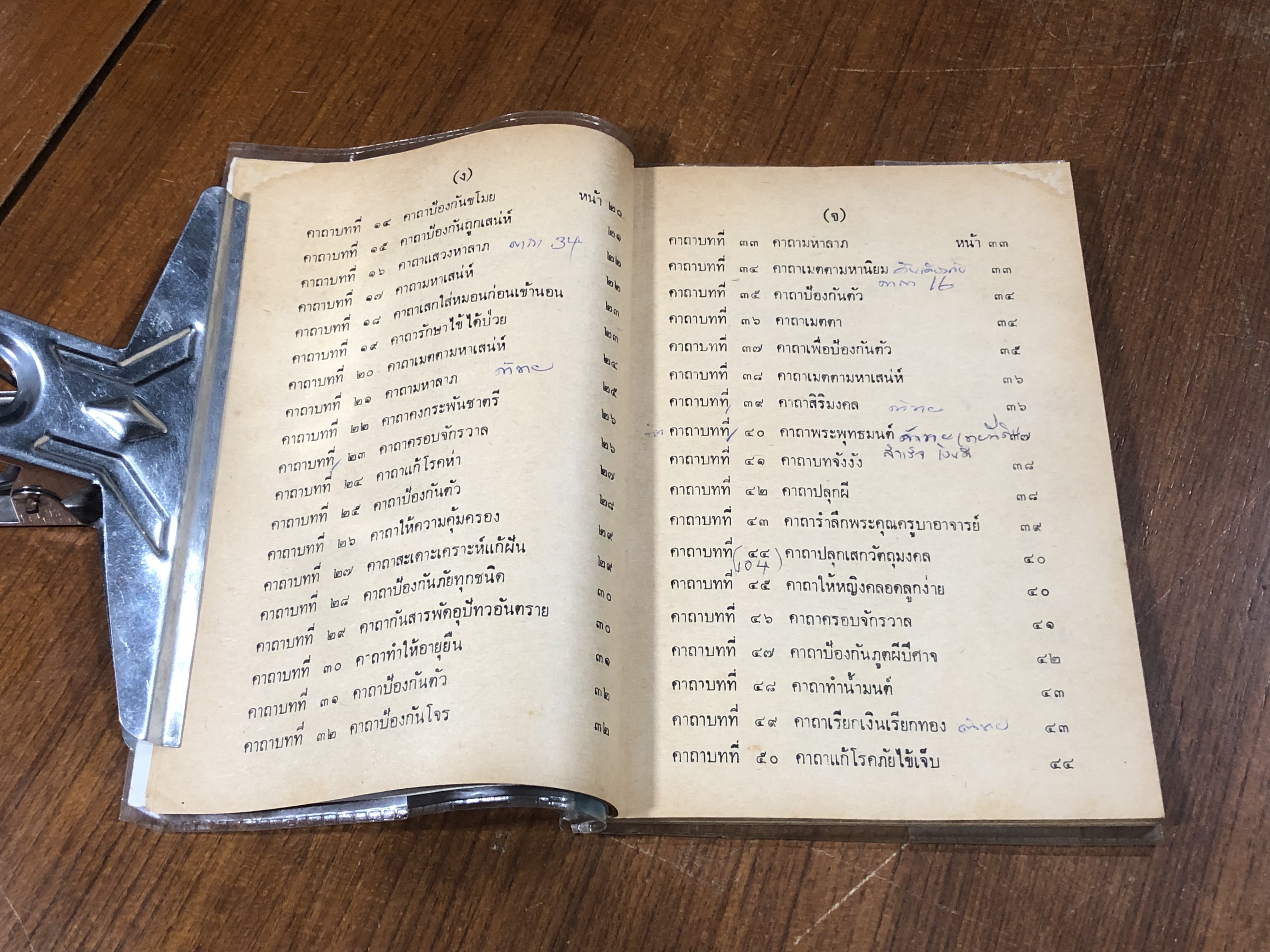 คาถาอาคม / เทพนม