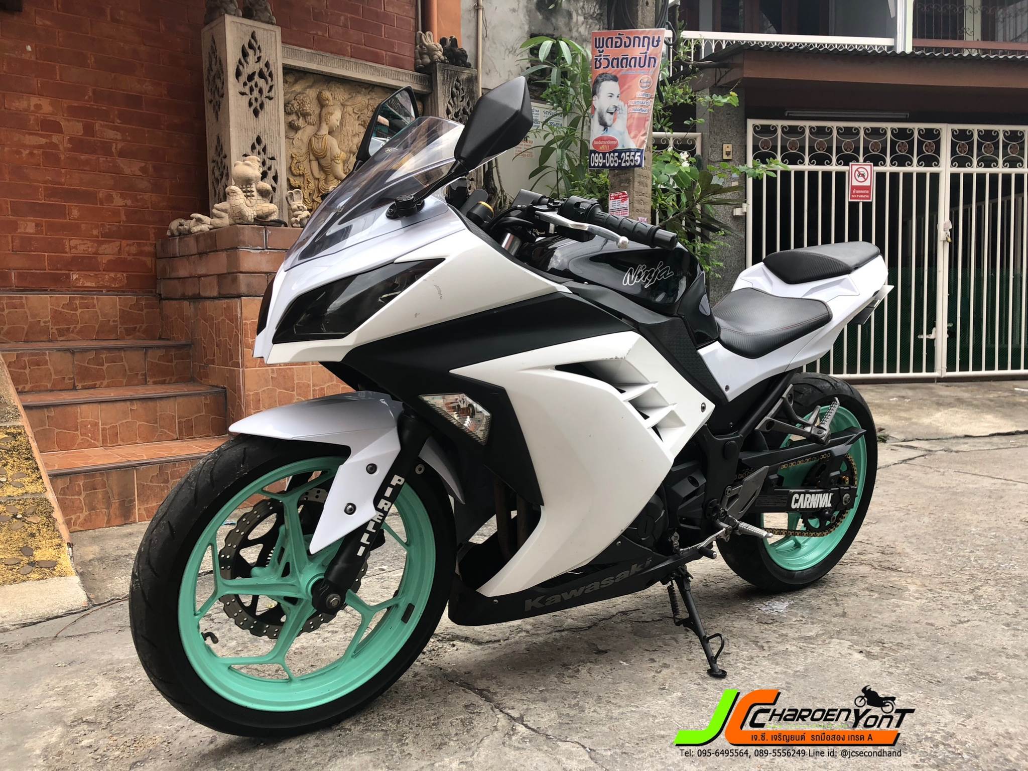 "SPORT 300cc. โคตรถูก 75,000" KAWASAKI NINJA300abs ปี2014 รถบ้านมือเดียวแท้ๆ