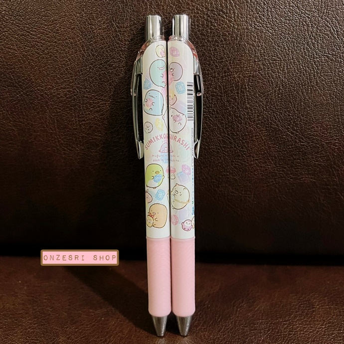 ดินสอกด Pentel Energel (Energize) Sumikko Gurashi Mole House สีชมพู หัว 0.5