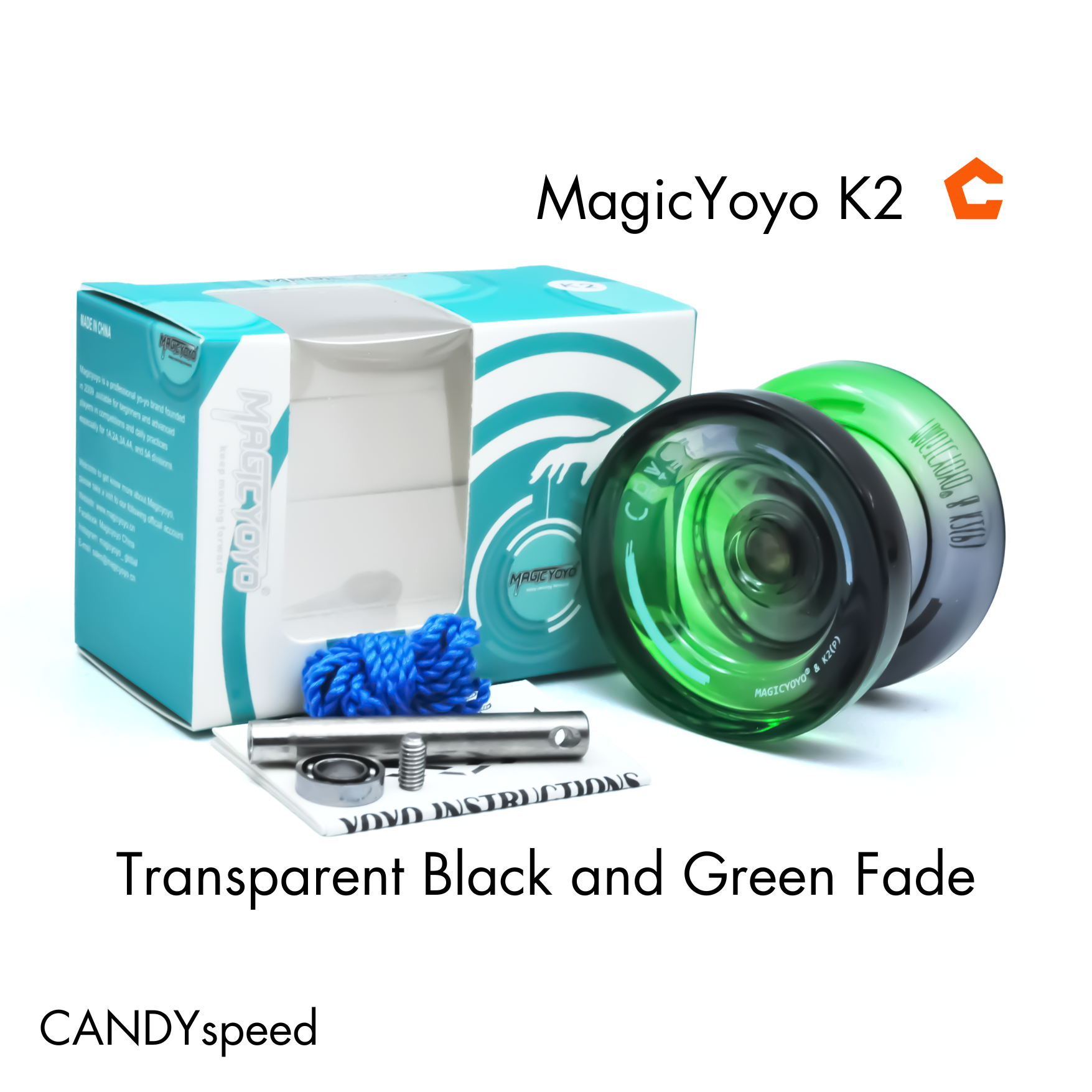Yoyo โยโย่ MagicYoyo K2 | Magic Yoyo K2(p) CRYSTAL | by CANDYspeed