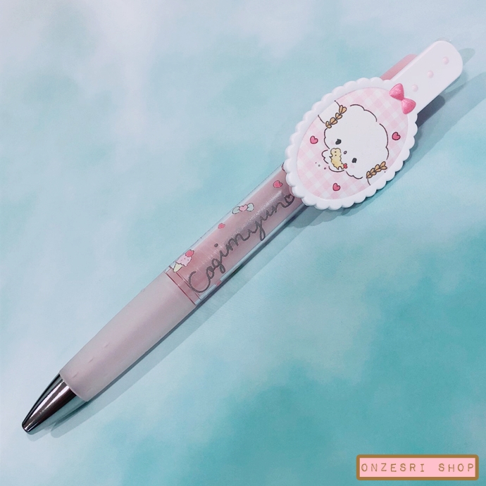 ปากกาหมึกดำ Pilot Opt. 2020 Sanrio Character Ranking (35th) Limited หัว 0.7 แบบ Cogimyun ตรงคลิปที่หนีบเป็นแบบกด หนีบได้แน่น ไม่หลุดง่ายค่ะ