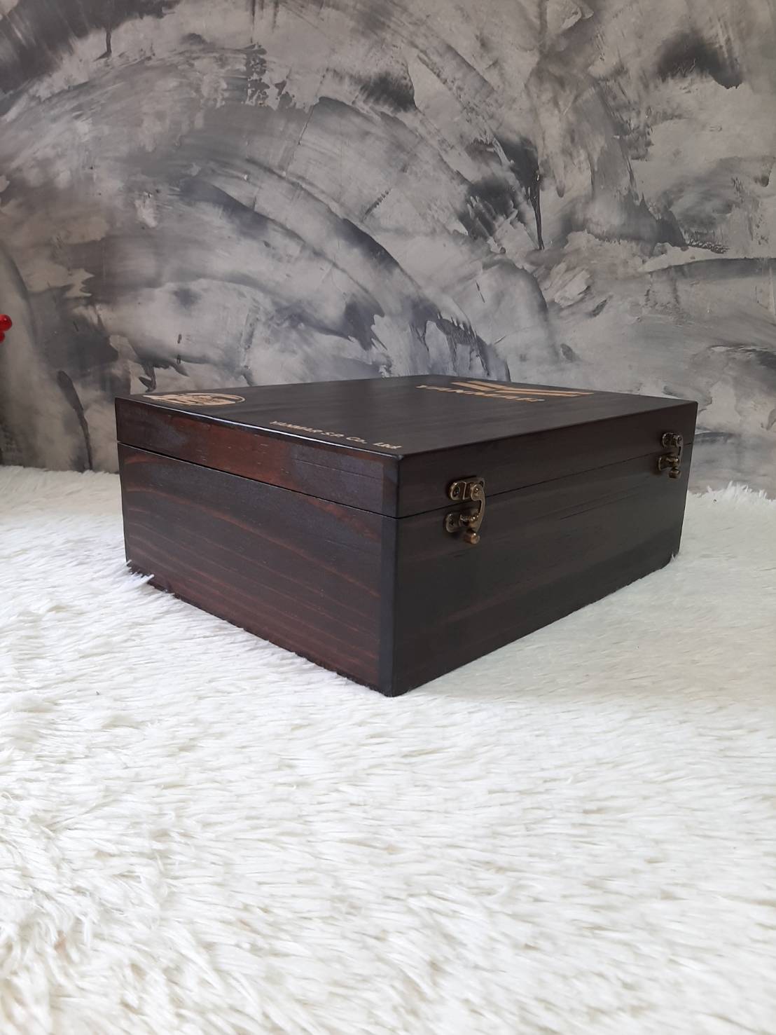 กล่องใส่เหล้าพร้อมแก้ว