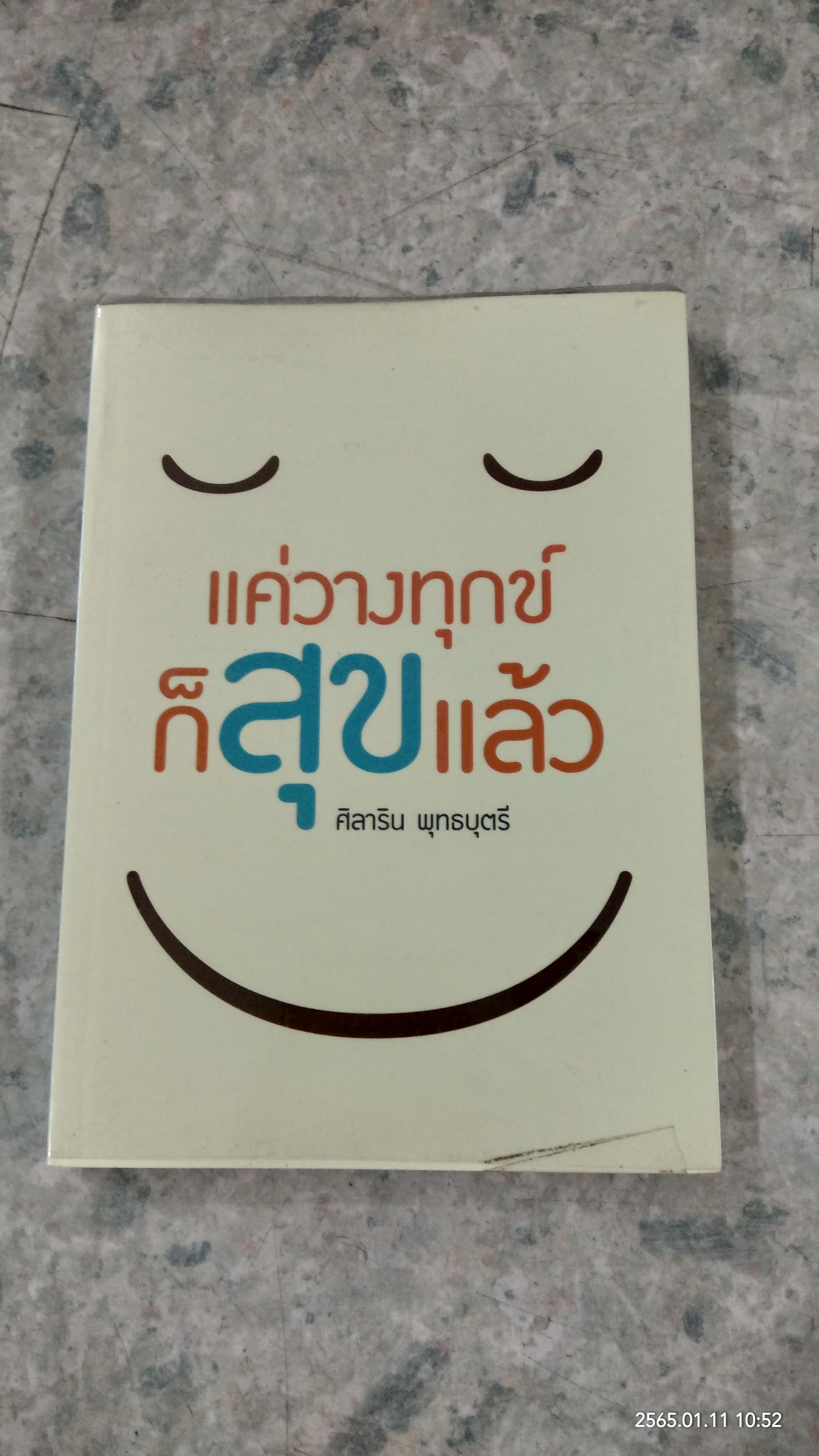 แค่วางทุกข์ก็สุขแล้ว / ศิลาริน พุทธบุตรี