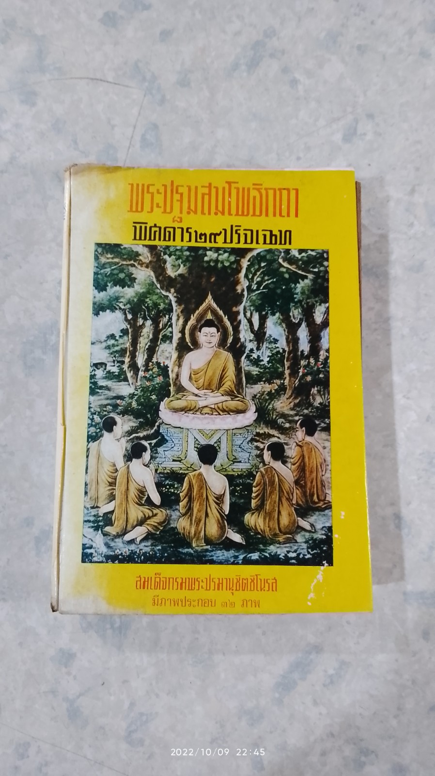 พระปฐมสมโพธิกถา พิศดาร ๒๙ ปริจเฉท (สภาพไม่สมบูรณ์) / สมเด็จกรมพระปรมานุชิตชิโนรส