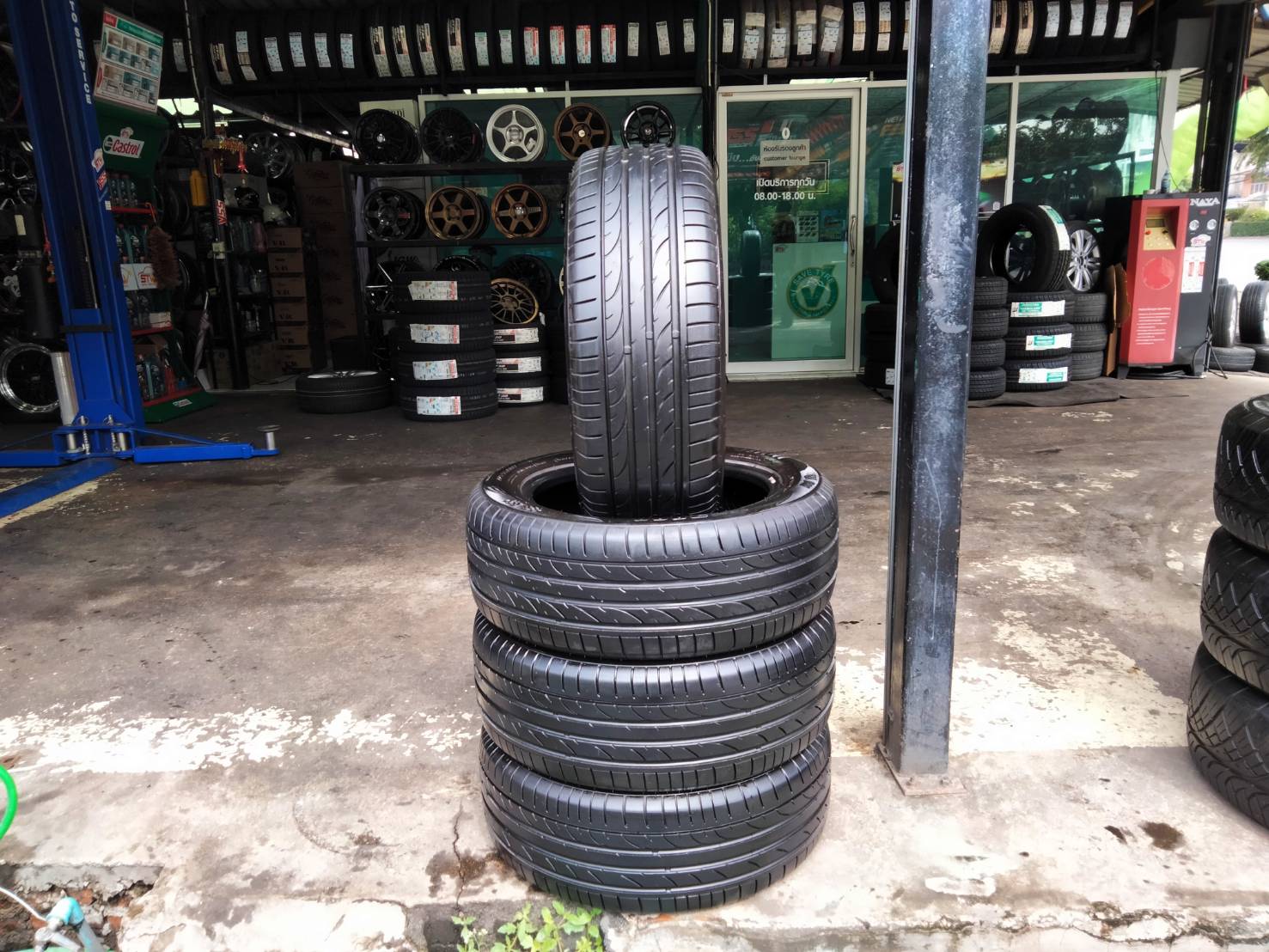 ยางมือสอง Otani KC2000 225/55R17 ปี21=3 ปี20=1 4เส้น