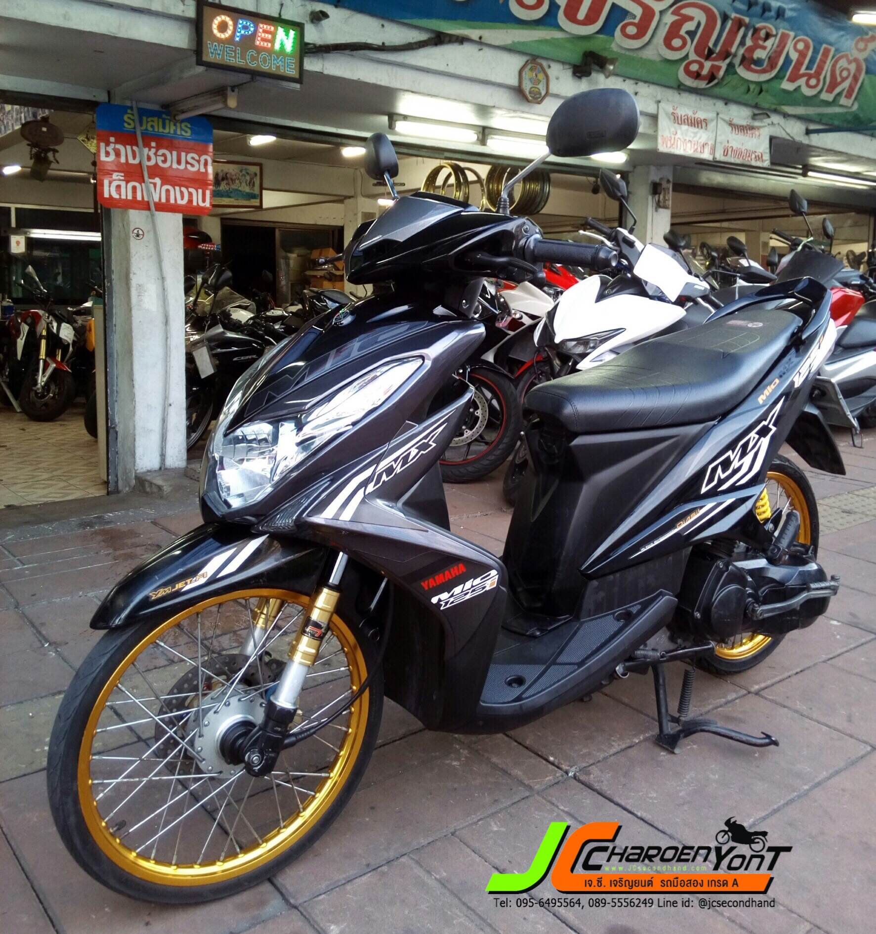 "โดนใจวัยรุ่นแน่นอนคันนี้" Yamaha Mio125i จดทะเบียนปี57 รถสวยพร้อมใช้ เครื่องดีมาก เงียบกริ๊บ สตาร์ททีเดียวติด สตาร์ทเท้าก็ใช้ปกติ