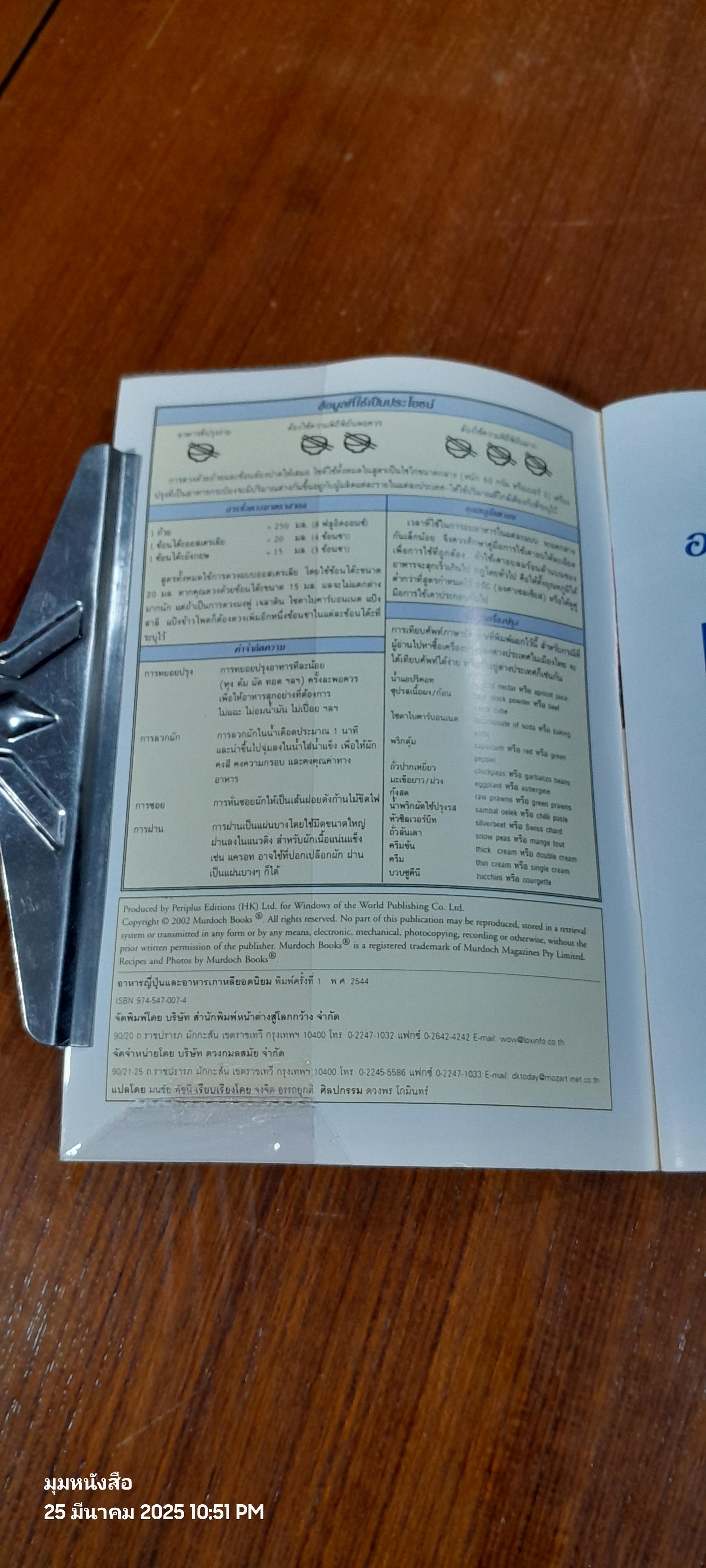 หน้าต่างสู่รสชาติ : อาหารญี่ปุ่น และ อาหารเกาหลียอดนิยม