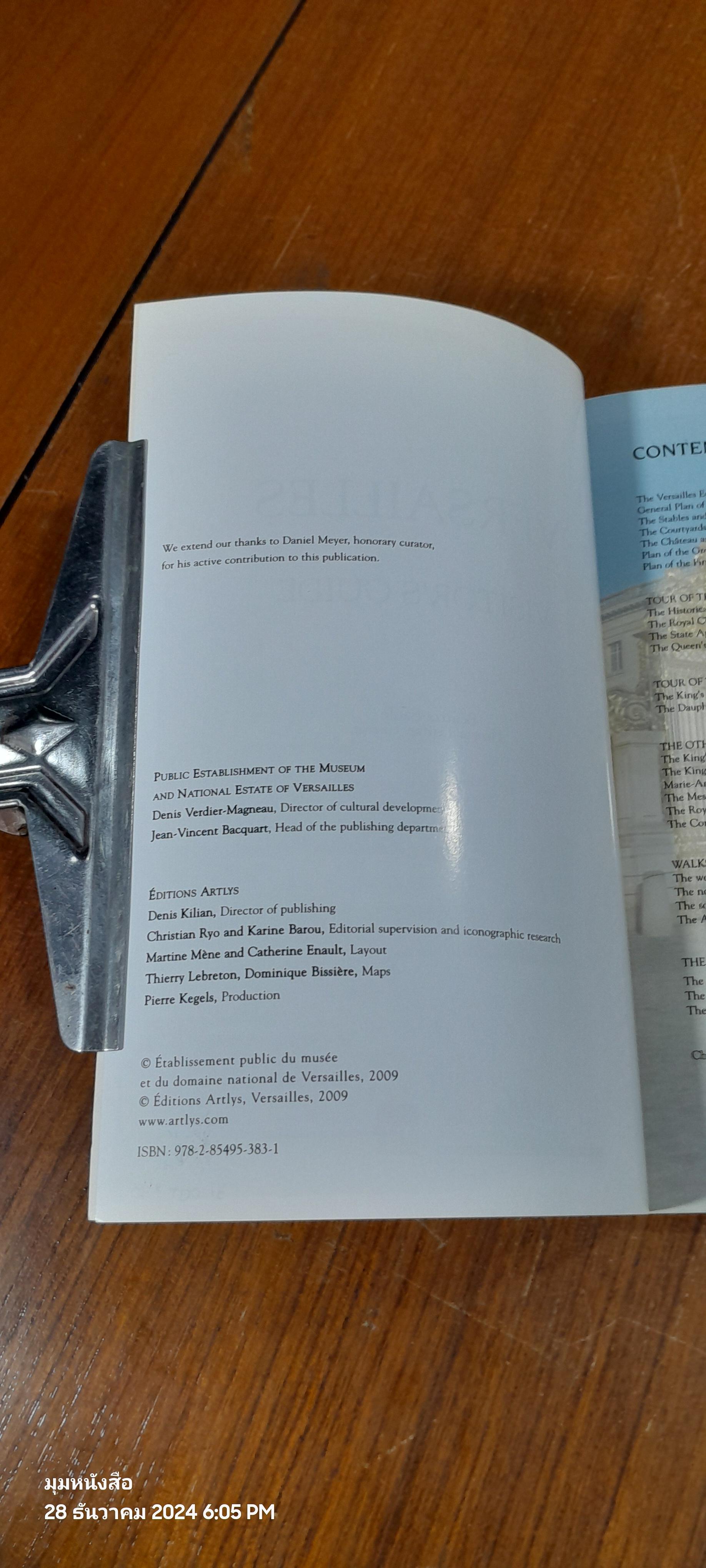 VERSAILLES Visitor's guide