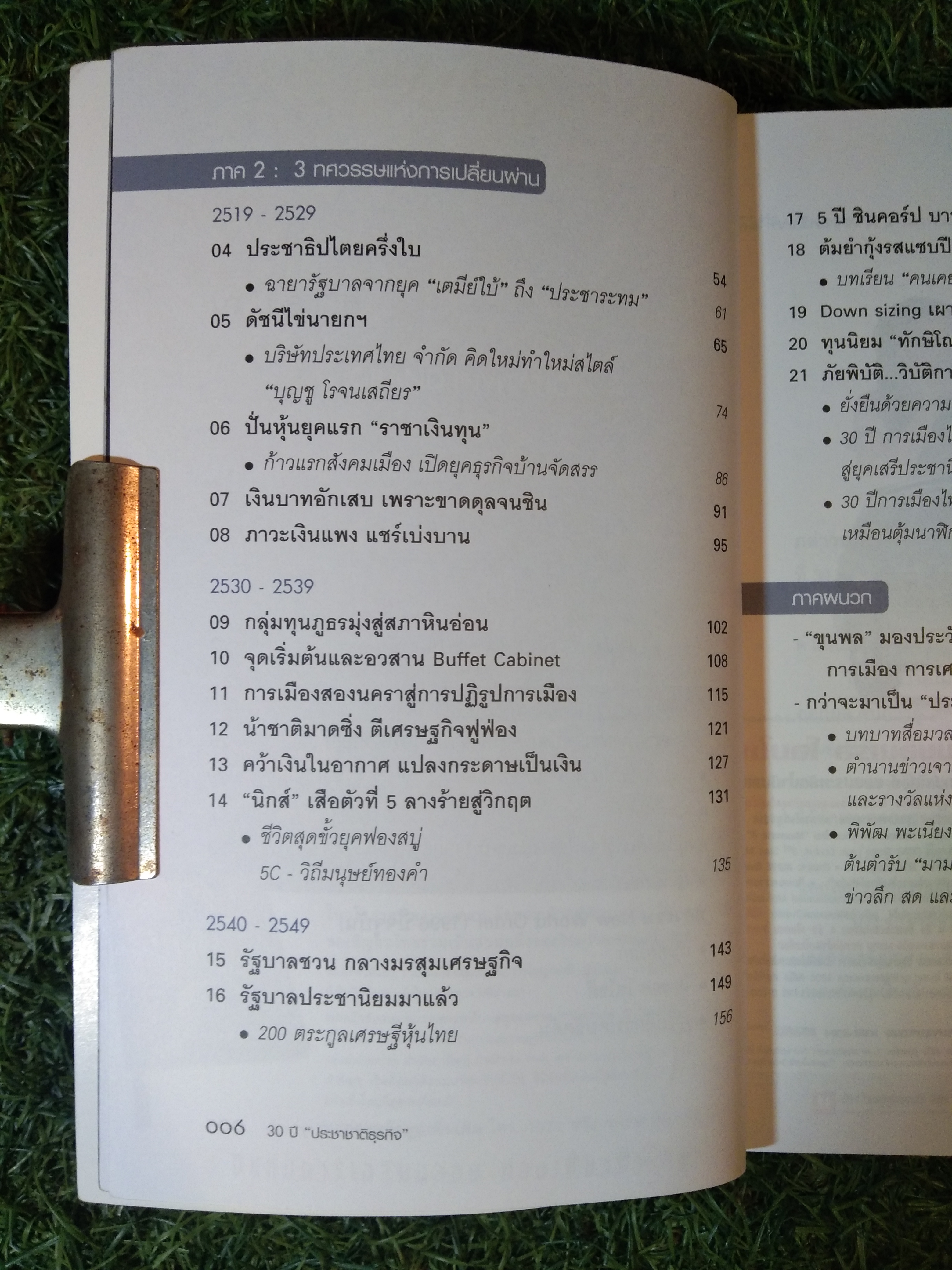 บันทึกประเทศไทย 3 ทศวรรษ The Memoir of Thailand in 3 Decades