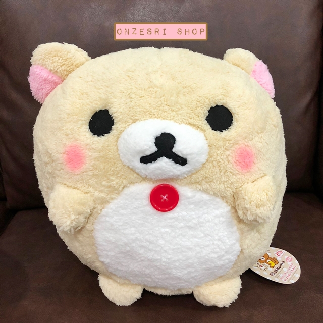 ตุ๊กตา Rilakkuma Round Shape แบบตัวกลม ๆ ขน ๆ ขนาด 30 x 30 ซม. มี 2 แบบให้เลือก