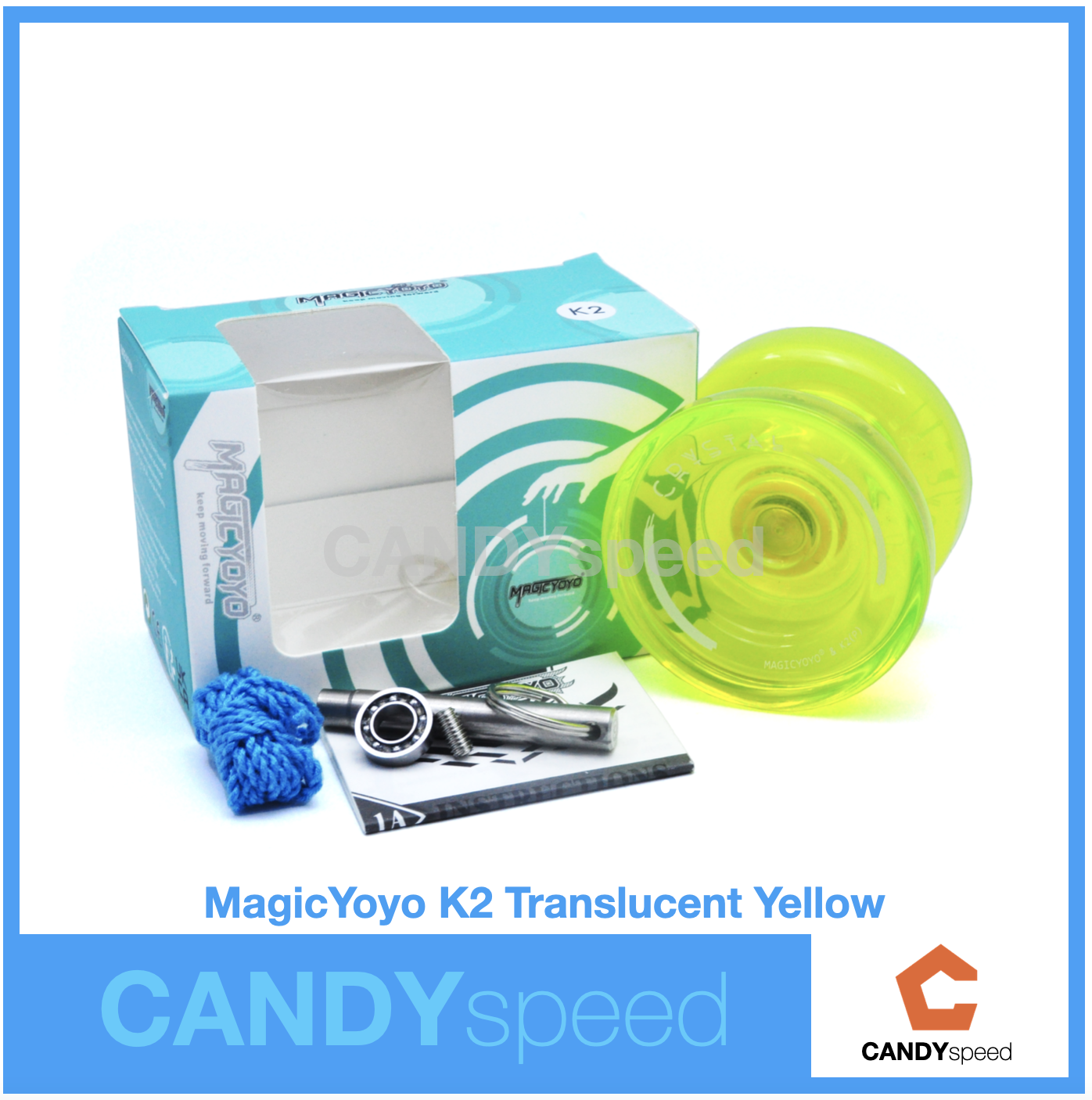 Yoyo โยโย่ MagicYoyo K2 | Magic Yoyo K2(p) CRYSTAL | by CANDYspeed
