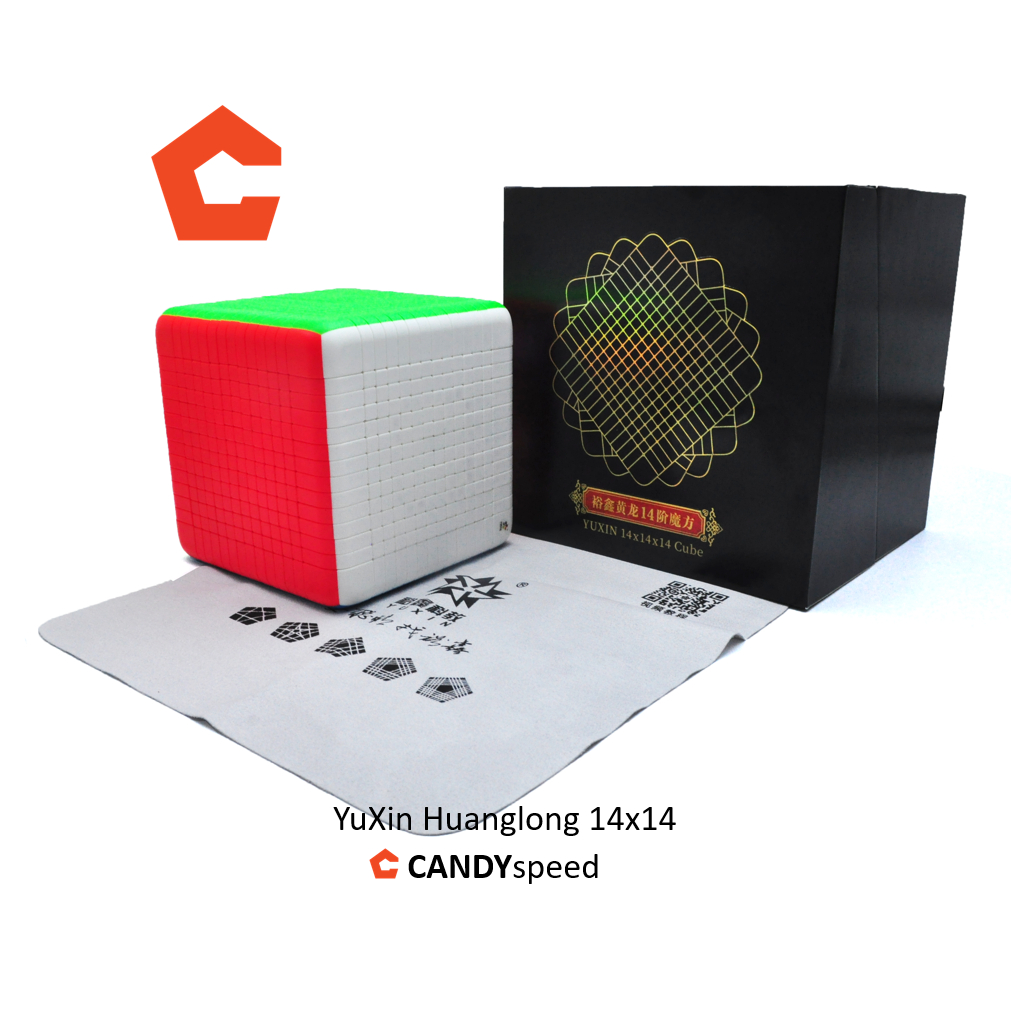 รูบิค 14x14 Rubik Cube YuXin HuangLong 14x14 | By CANDYspeed
