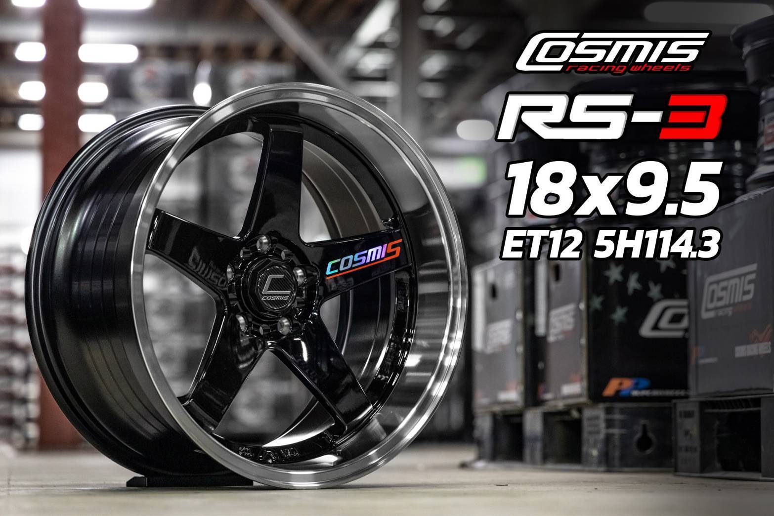 ล้อซิ่ง COSMIS RT-3 ขอบ18 ราคาพิเศษ