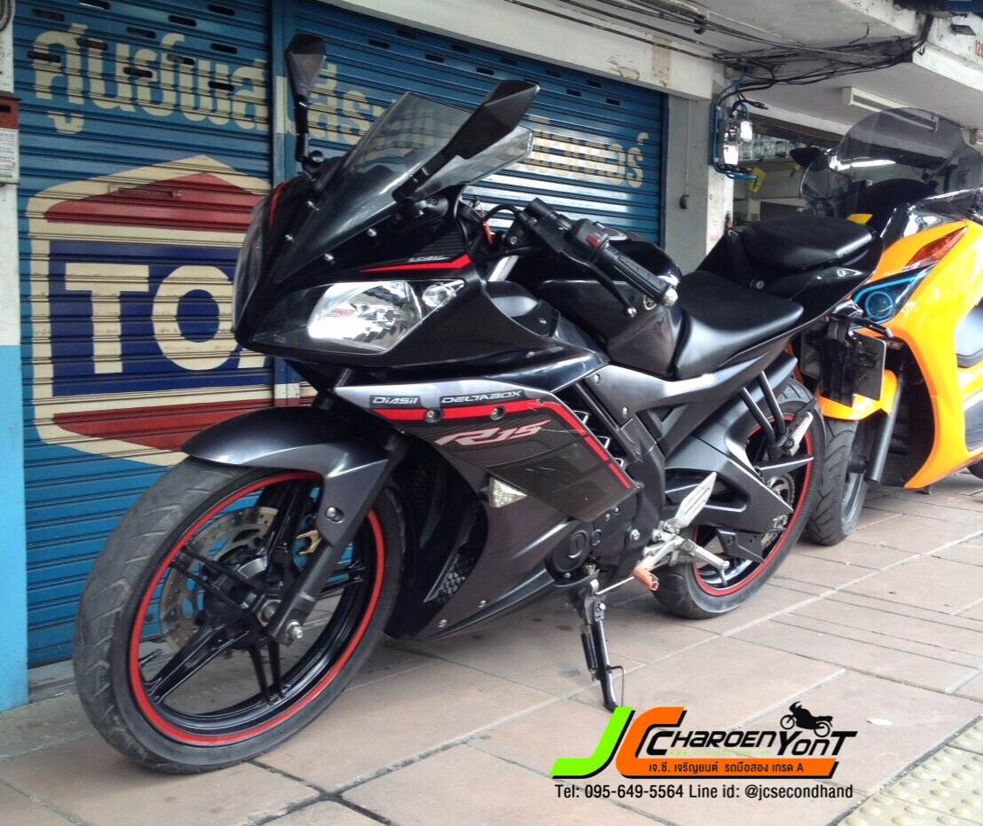 YAMAHA R-15 สปอร์ท 150C.C จดทะเบียนปลายปี57 ไมล์แท้ 7 พันโล