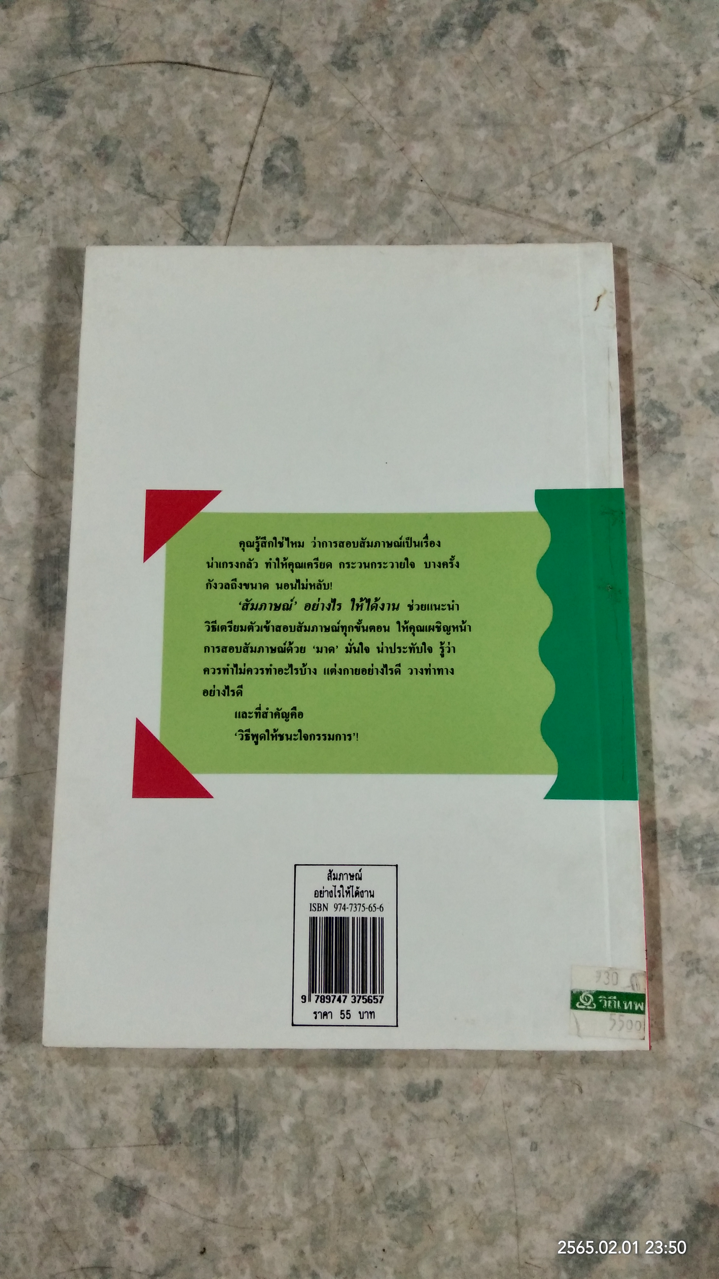 สัมภาษณ์ อย่างไรให้ได้งาน / ดี แม็คเคนซี เดวี่