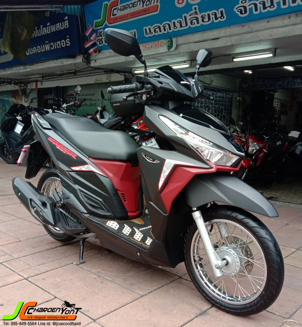 ใหม่กว่านี้ก็ป้ายแดงแล้ว !! HONDA CLICK125i LED idlingstop ''1,xxx โล'' จดทะเบียนกลางปี 61 เป็นรถบ้านแท้มือเดียว สภาพโคตรเป๊ะ 98% เครื่องไม่ต้องสืบ