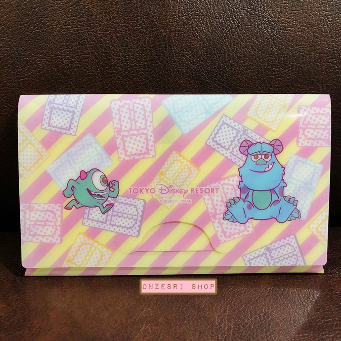 กระดาษโน้ตมีกาว Post it / Sticky Note ลาย Monster University (Tokyo Disney Resort) สีพาสเทลน่ารัก ขนาด 15.5 x 9 ซม. มี 4 ลาย ลายละ 30 แผ่น รวม 120 แผ่น