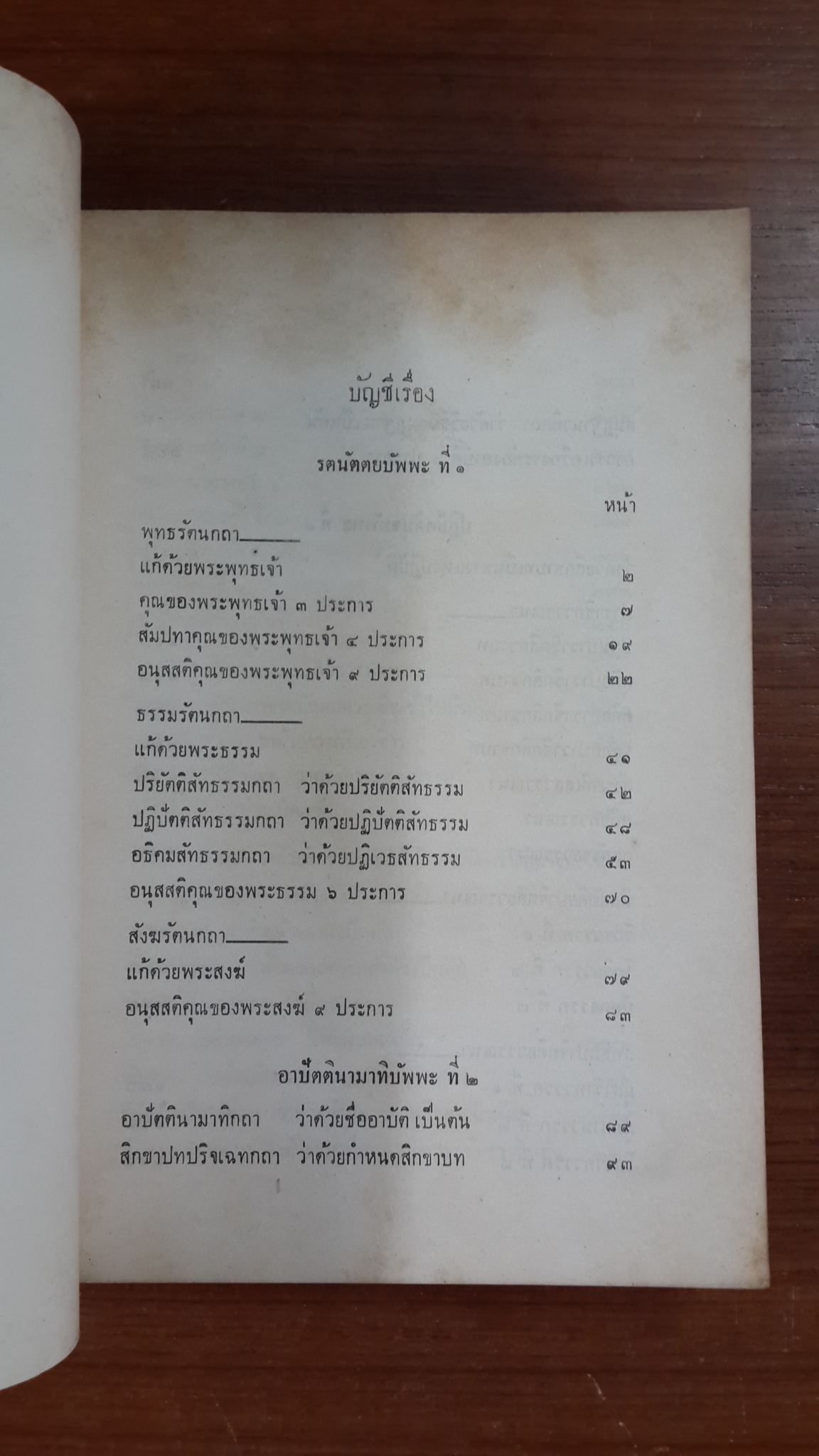 บุพพสิกขาวรรณนา : อนุสรณ์ในงานพระราชทานเพลิงศพ สมเด็จพระอริยวงศาคตญาณ สมเด็จพระสังฆราช (อยู่ ญาโณทโย) (มีตราห้องสมุด)