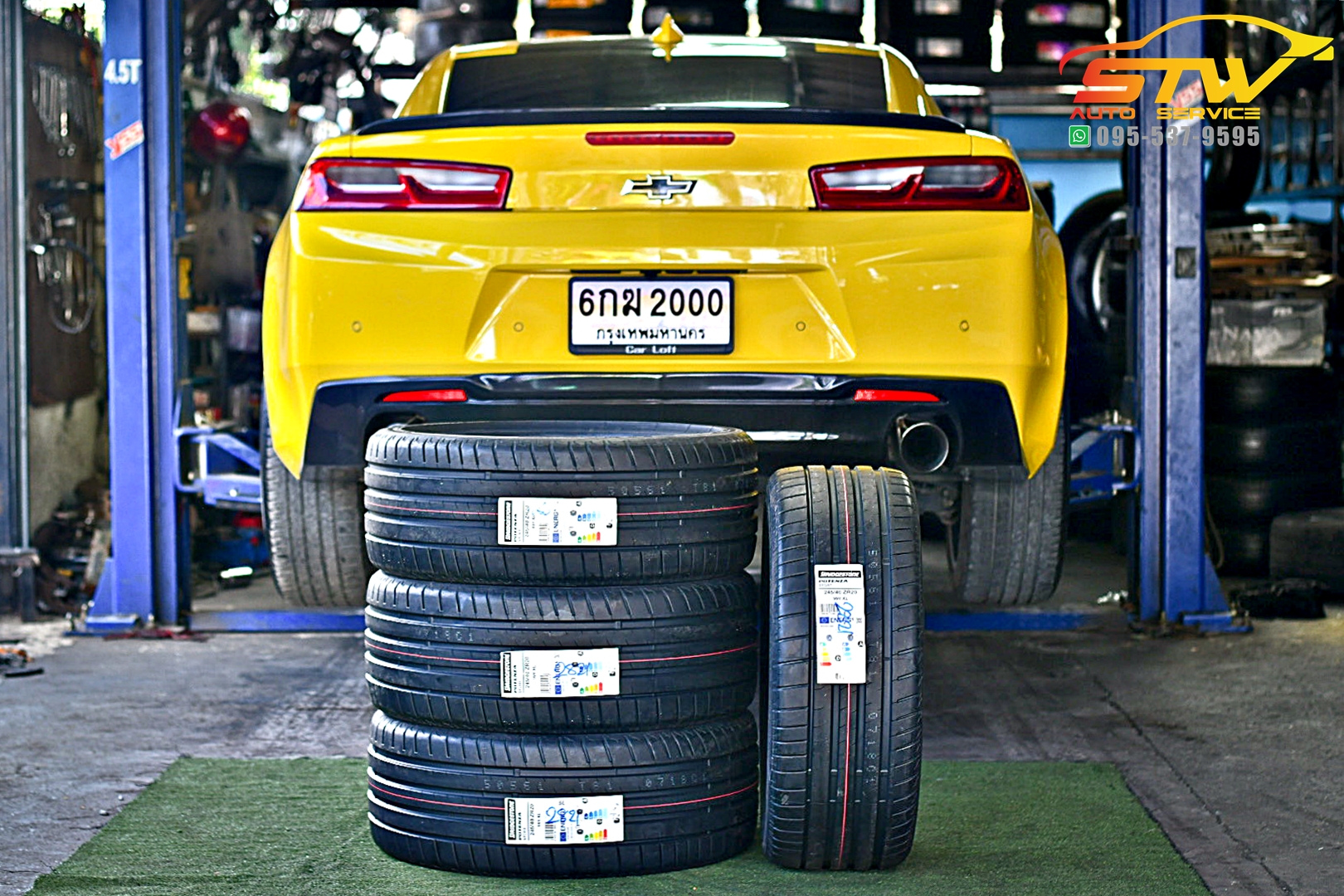 ยางใหม่ BRIDGESTONE POTENZA SPORT 245/40R20 99Y