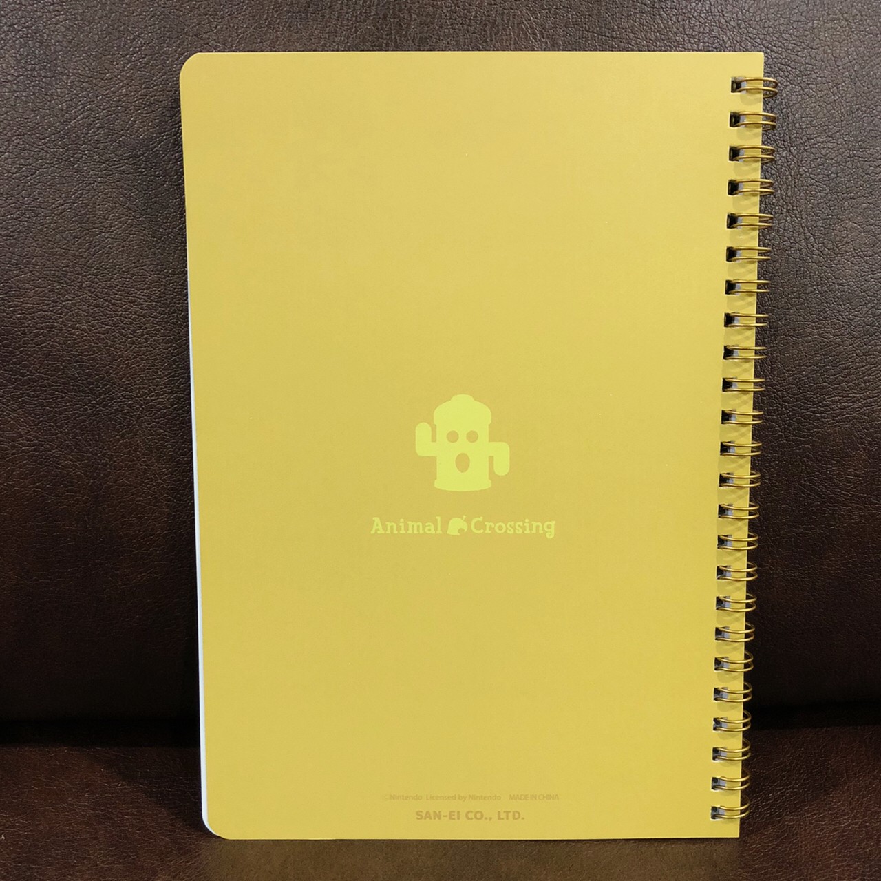 สมุดริมลวด Animal Crossing จากญี่ปุ่น ขนาด 15 x 22 ซม. 80 หน้า