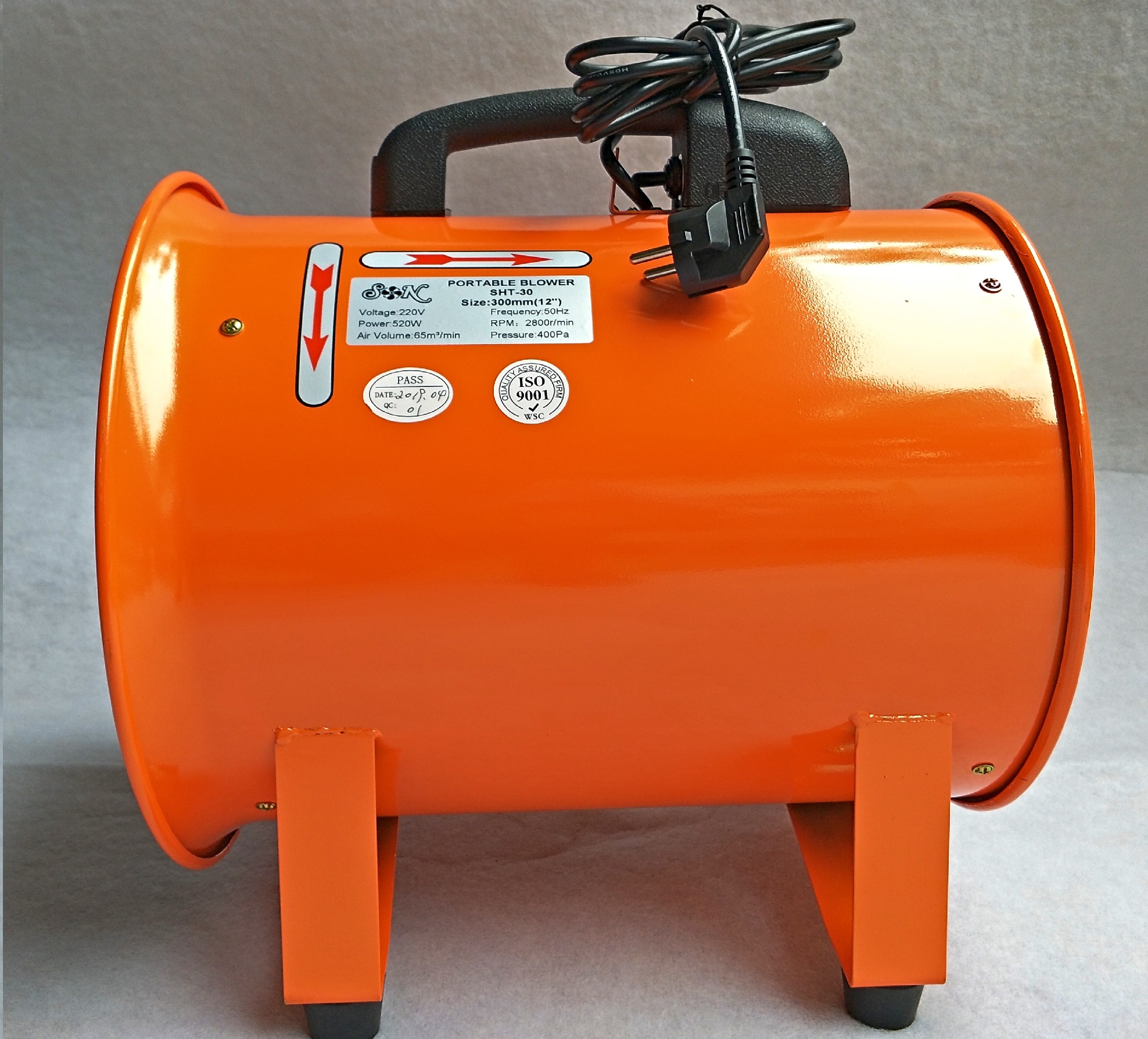 พัดลดดูดเป่า ขนาด 8 นิ้ว - 24นิ้ว SHT-20, - SHT-60 รับประกันมอเตอร์ 3 เดือน 12 กก. 1