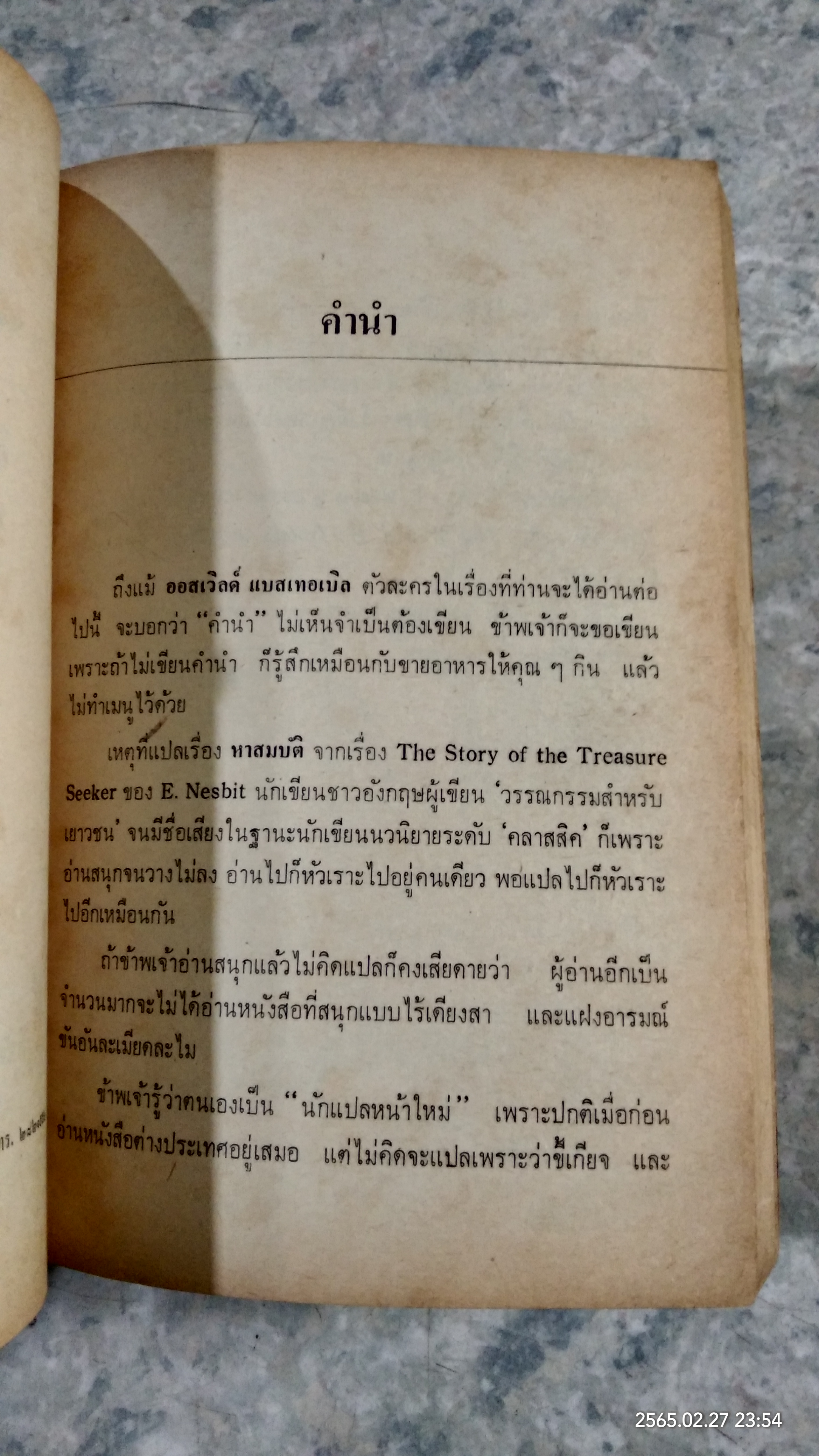 หาสมบัติ / อี. เนสบิท