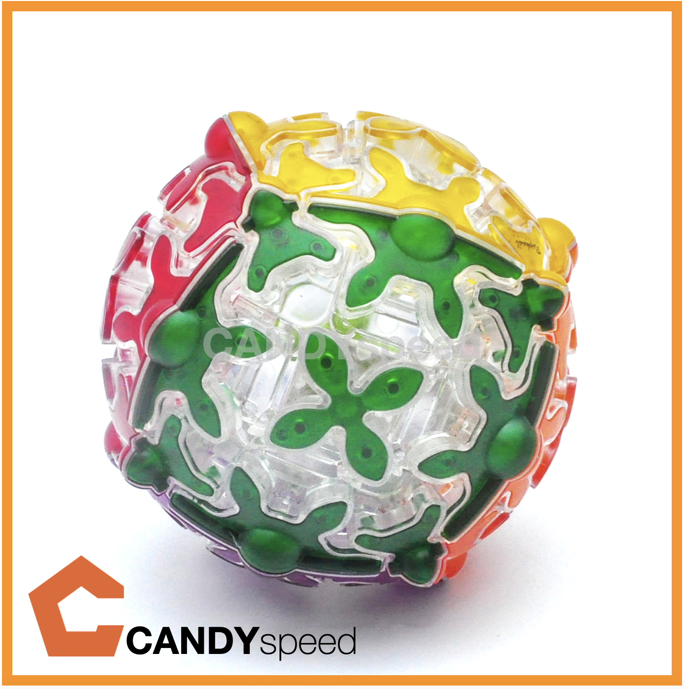 รูบิค QiYi Gear Transparent Series | Rubik QiYi Gear Transparent | by CANDYspeed