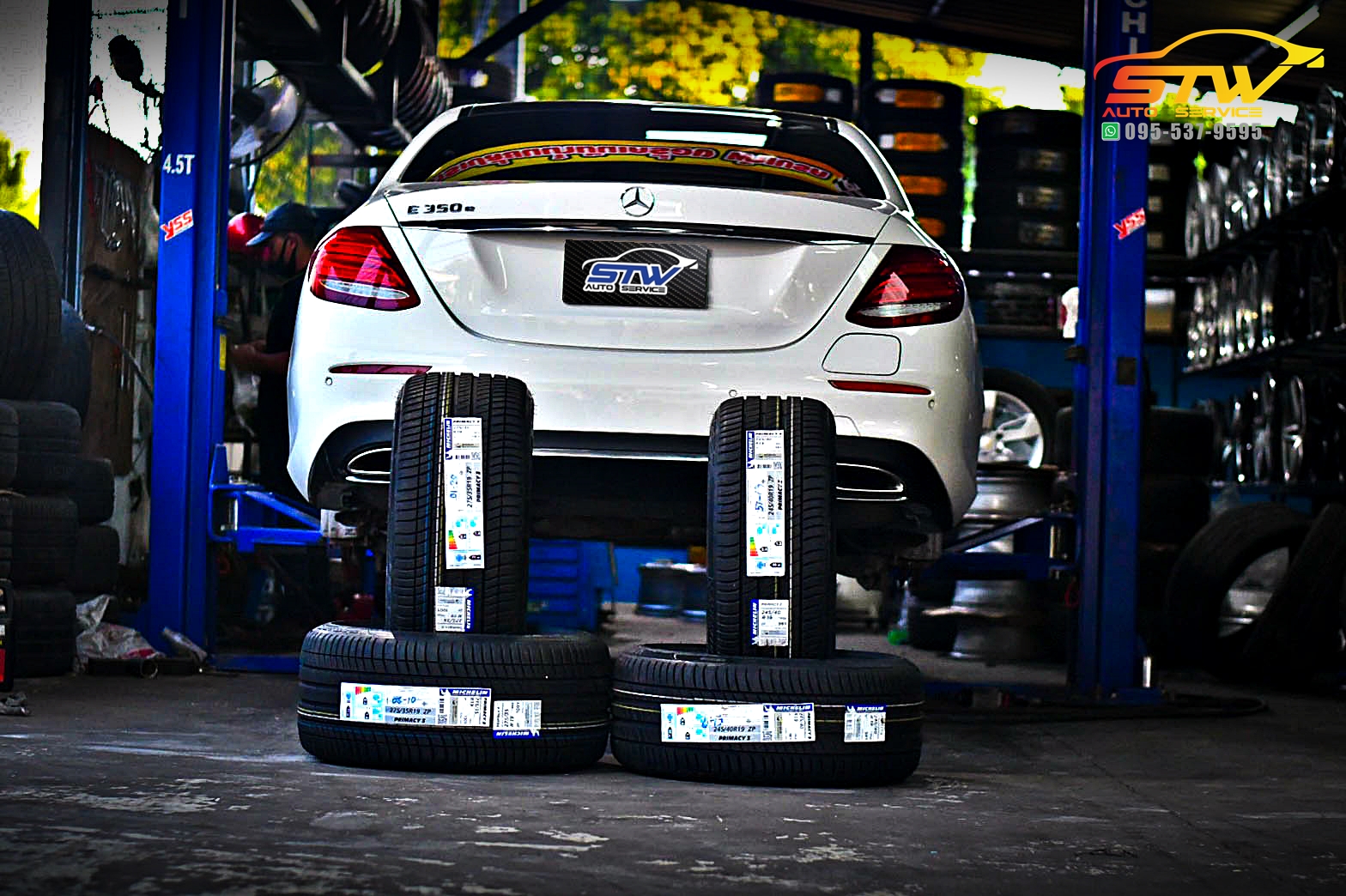 ยางใหม่ MICHELIN Primacy 3 ZP (RunFlat) 245/40R19 275/35R19